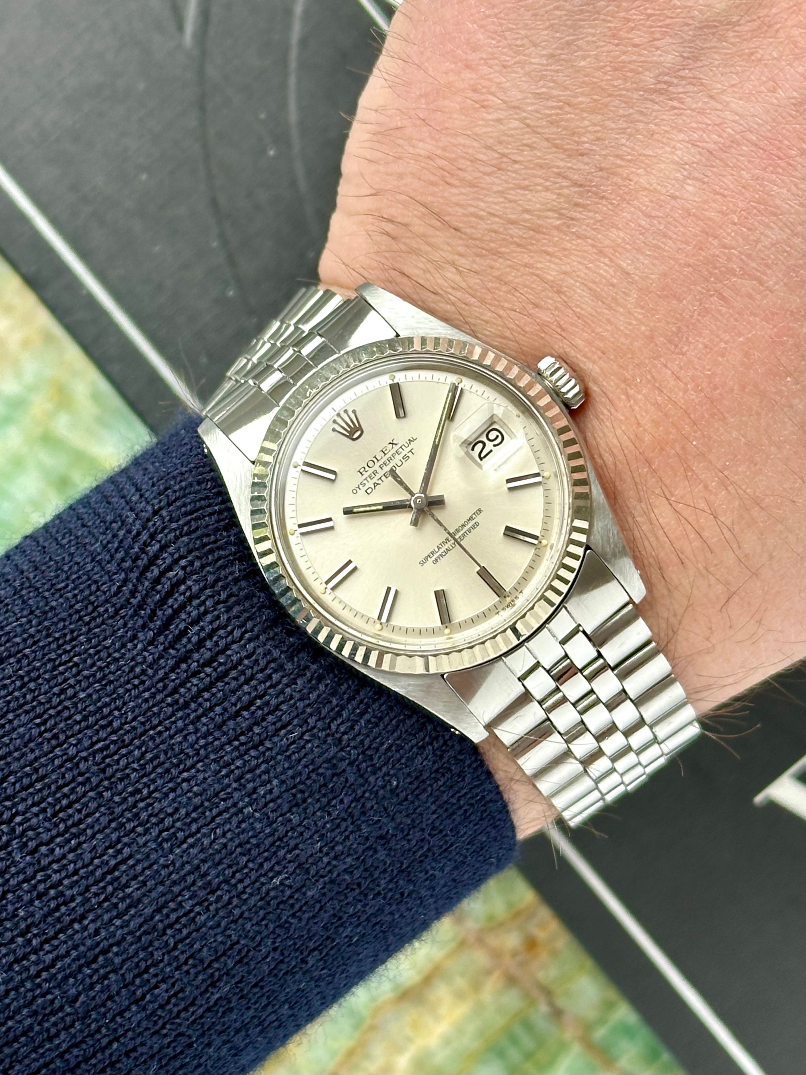 Rolex Datejust 1601 Silver 1973 3