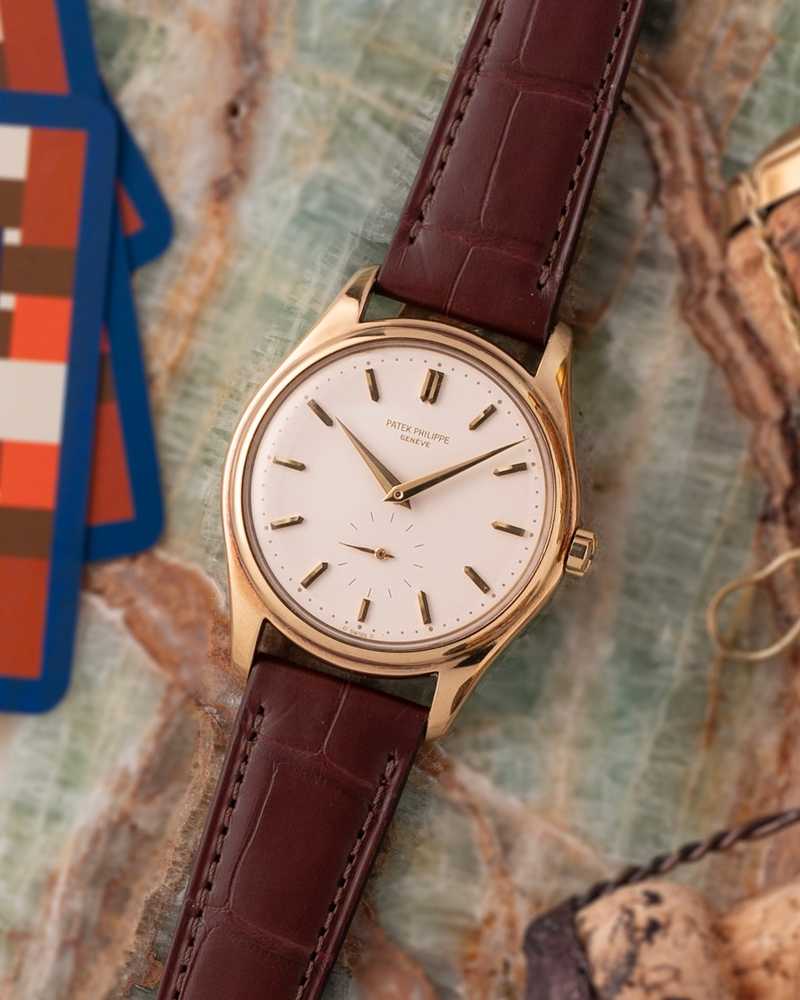 Featured image for Patek Philippe Calatrava  2526 White 1957 with original box and papers