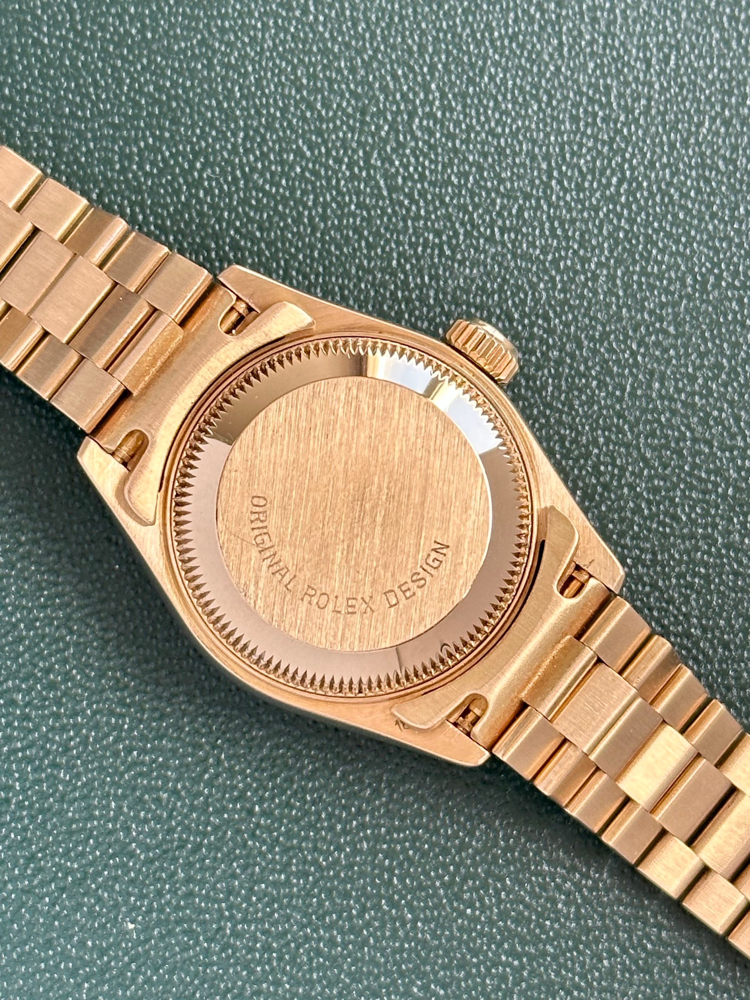 Rolex Lady-Datejust 69178 Gold 1989 with original box and papers