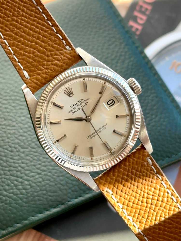 Image for Rolex Datejust "Alpha Hands" 1601 Silver 1963 