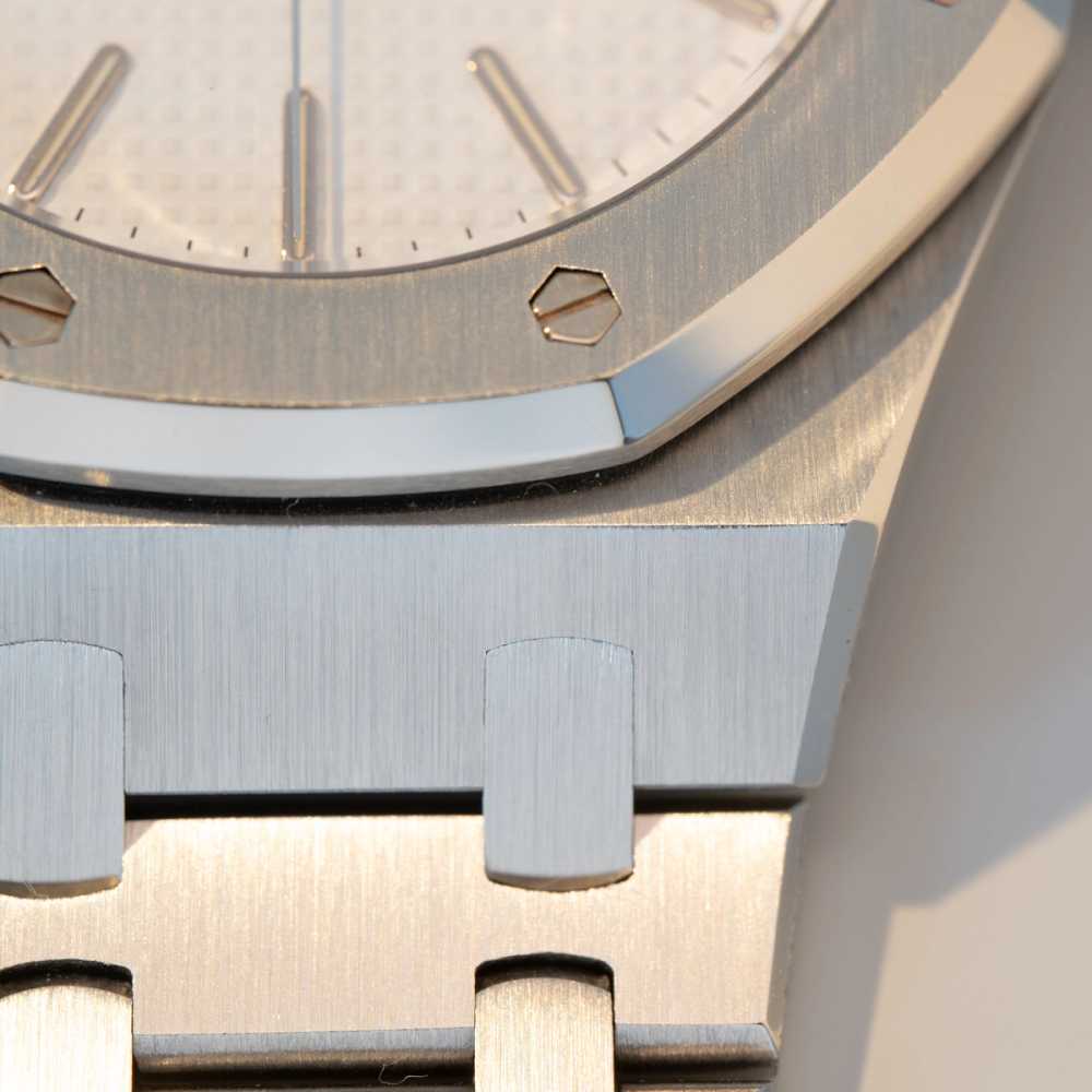 Image for Audemars Piguet Royal Oak "White dial" 14790ST White 1996 with original box and papers