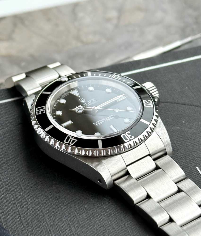 Image for Rolex Submariner 14060 Black 2000 with original box and papers 3