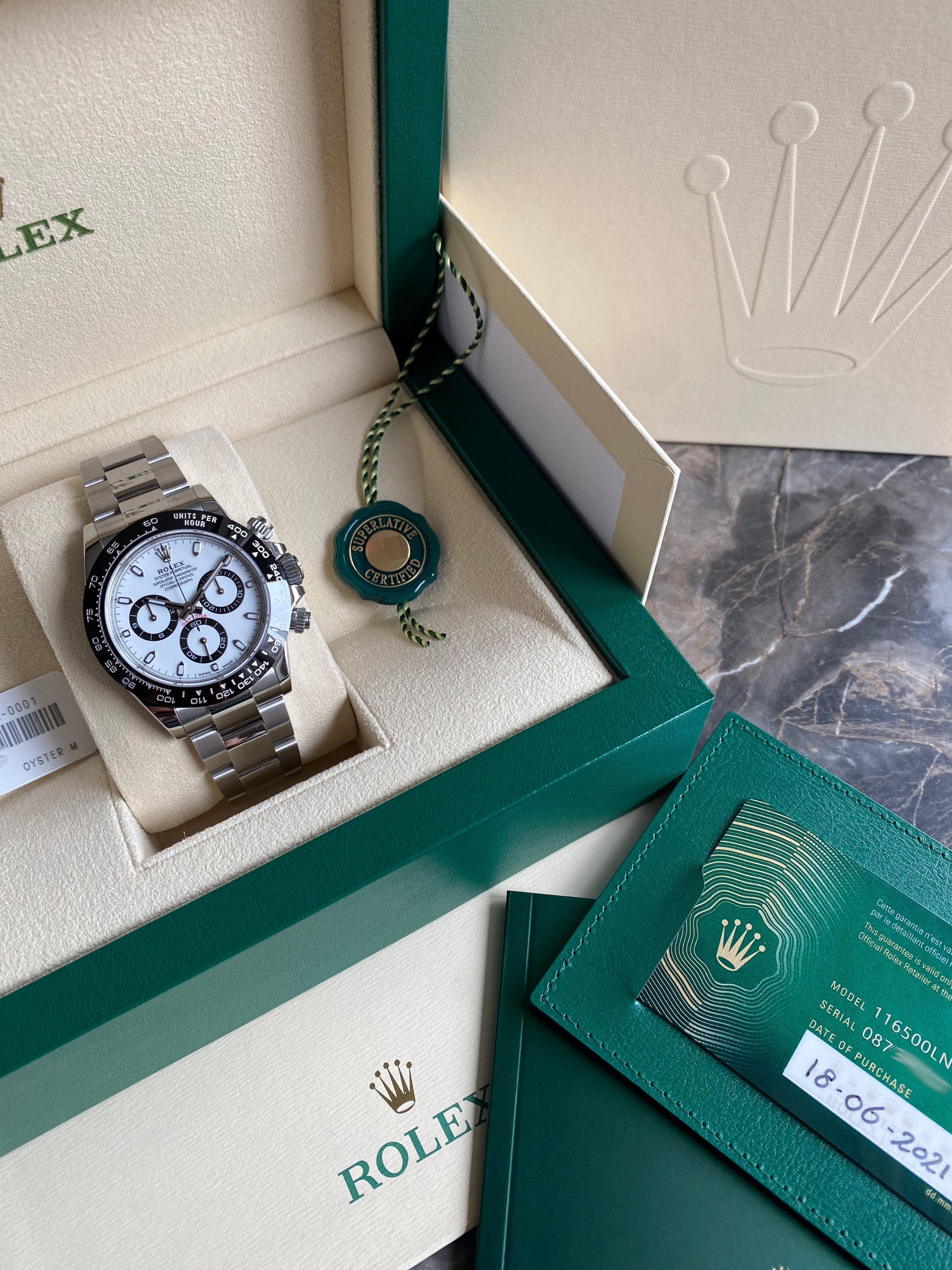 Rolex 2025 box 2021