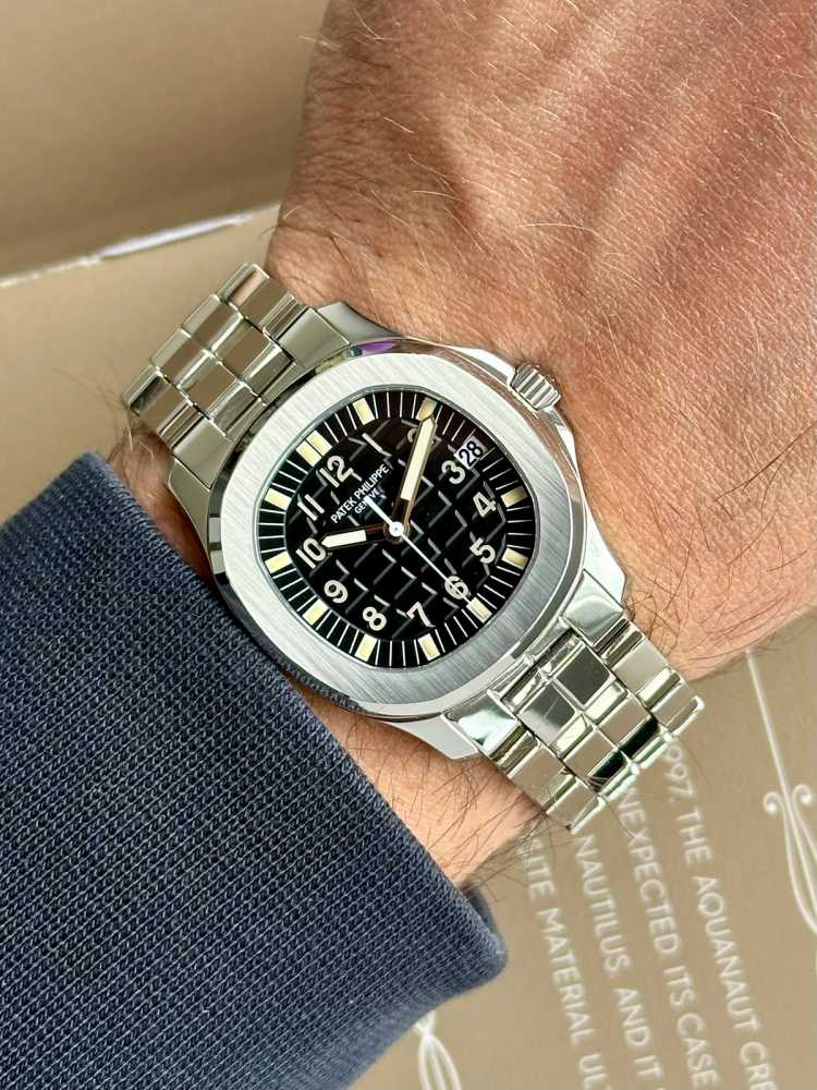 Image for Patek Philippe Aquanaut 5066 Black 2000 with original box and papers