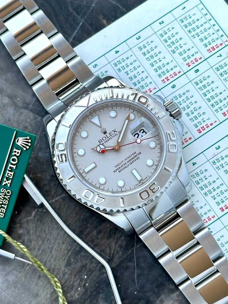 Image for Rolex Yacht-Master 16622 Silver 2008 