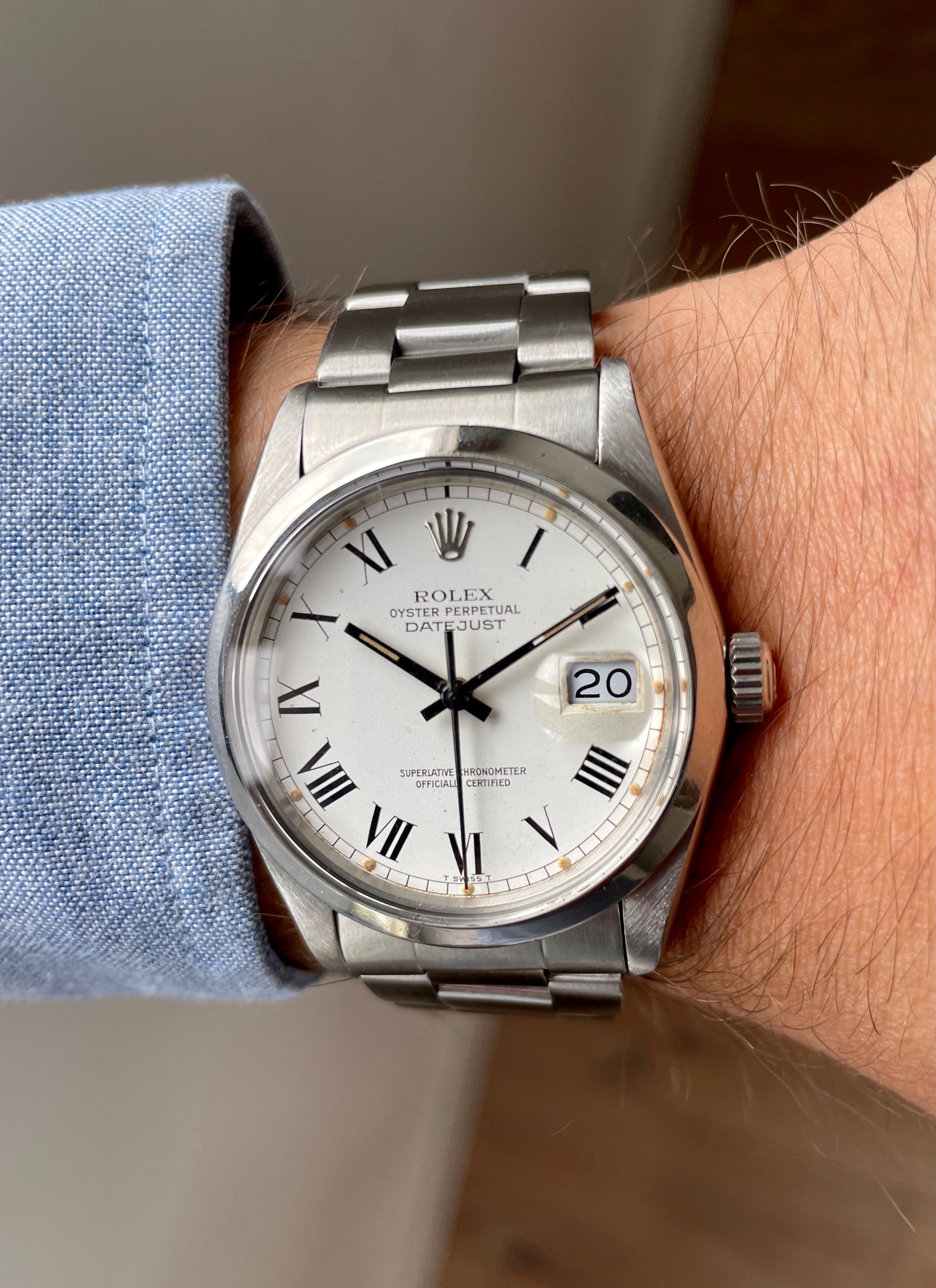 Rolex datejust outlet 16000