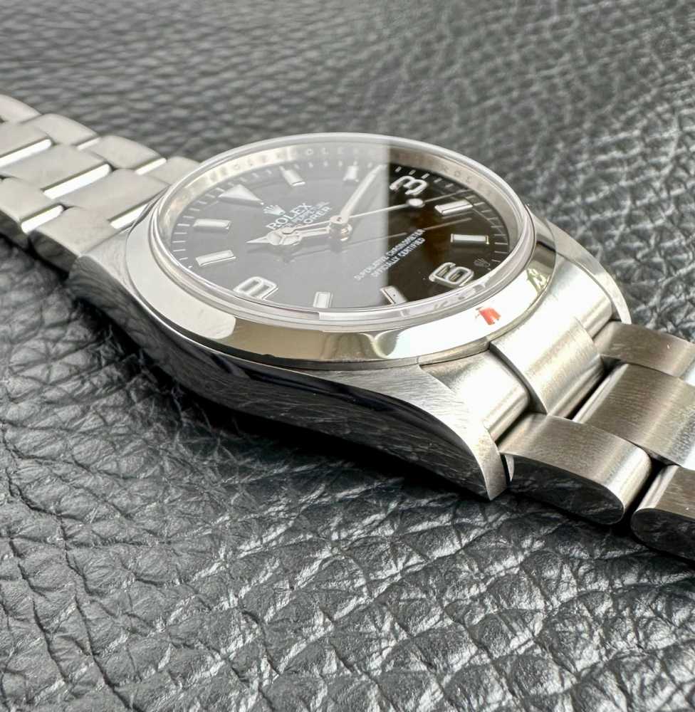 Image for Rolex Explorer 114270 Black 2009 with original box and papers