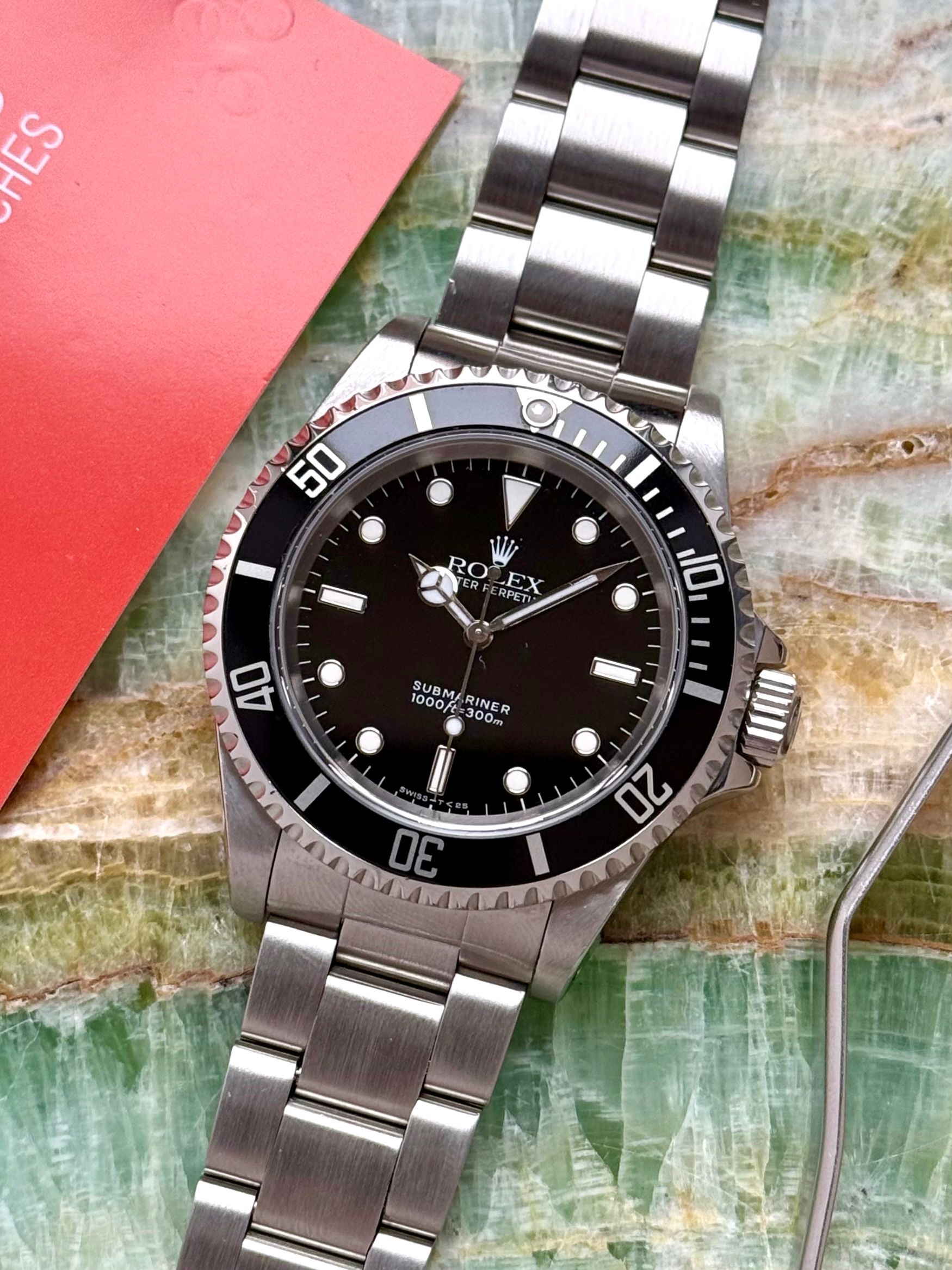 Rolex Submariner 14060 Black 1993 3