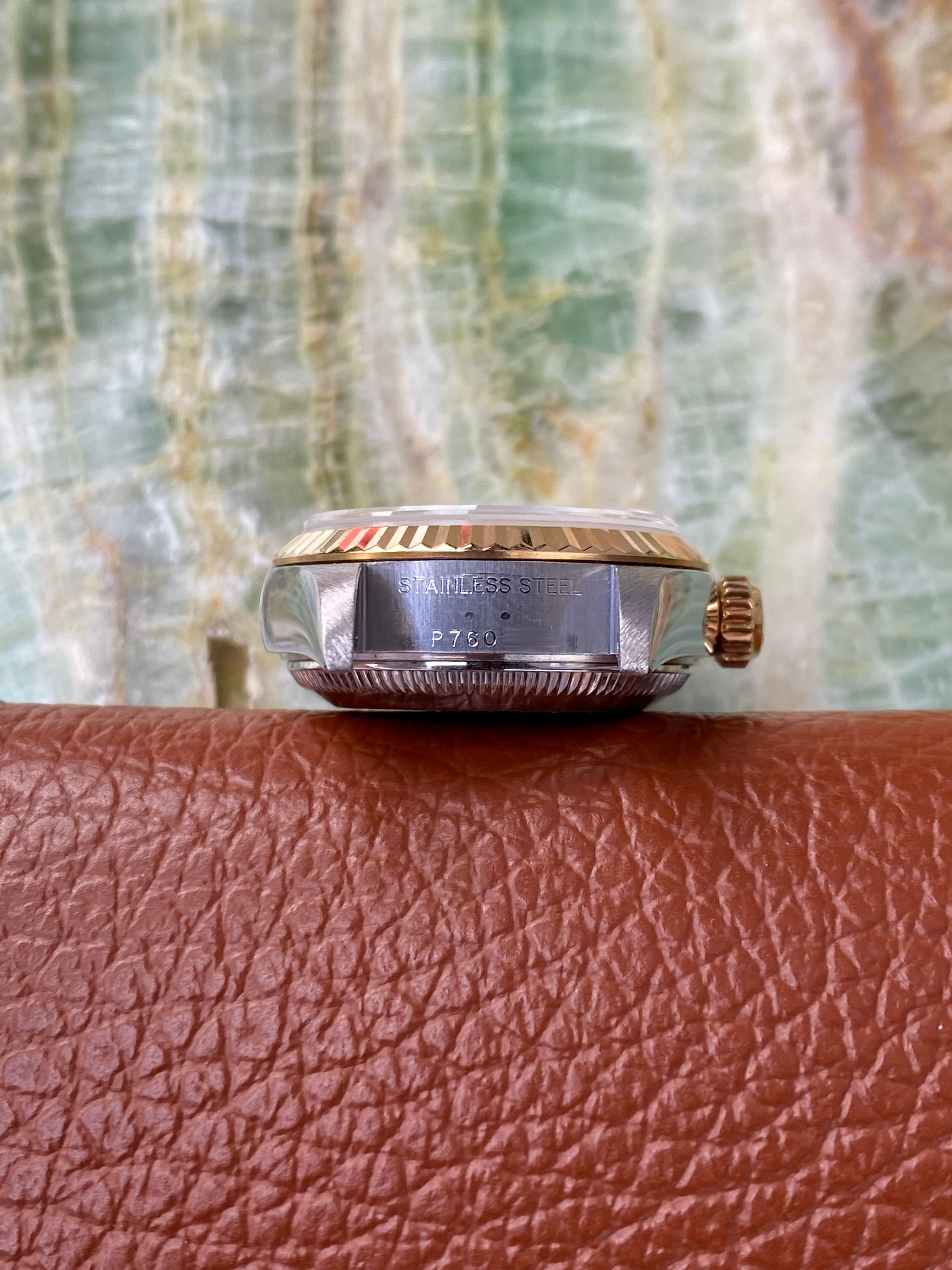Rolex Lady Datejust 79173 Silver 2000 with original box and papers