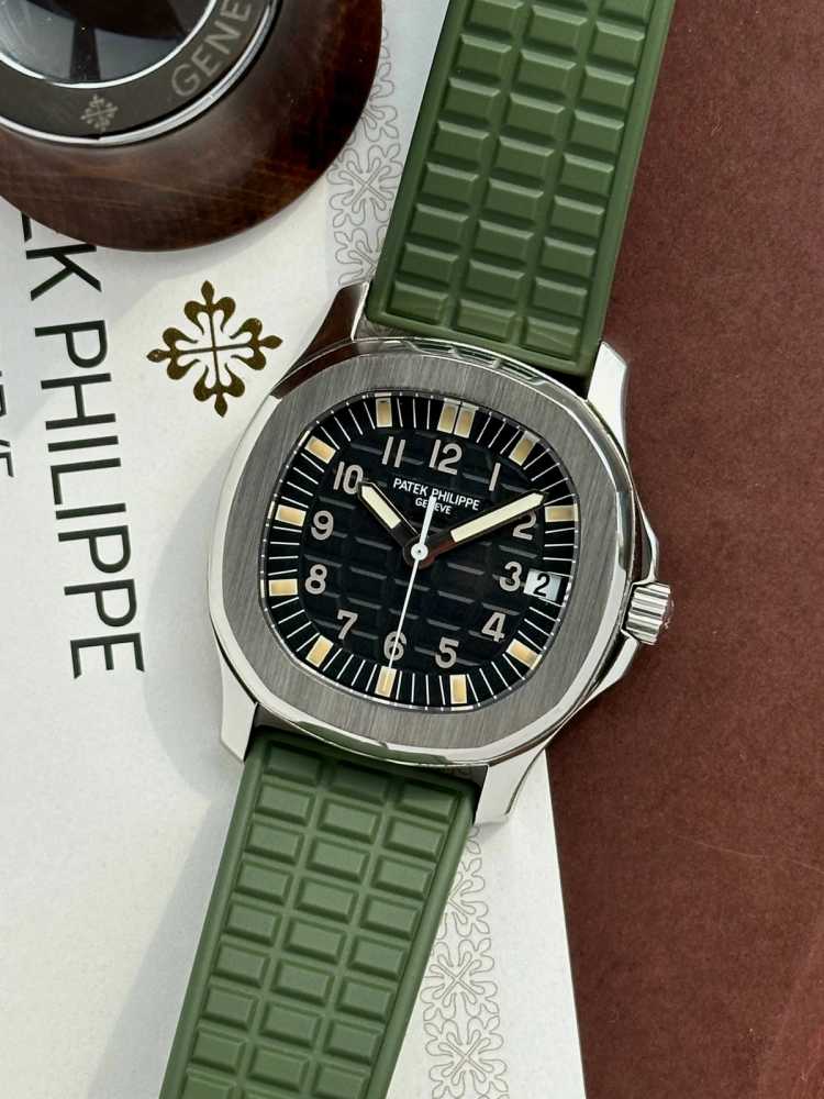 Featured image for Patek Philippe Aquanaut 5066 Black 1998 with original box and papers