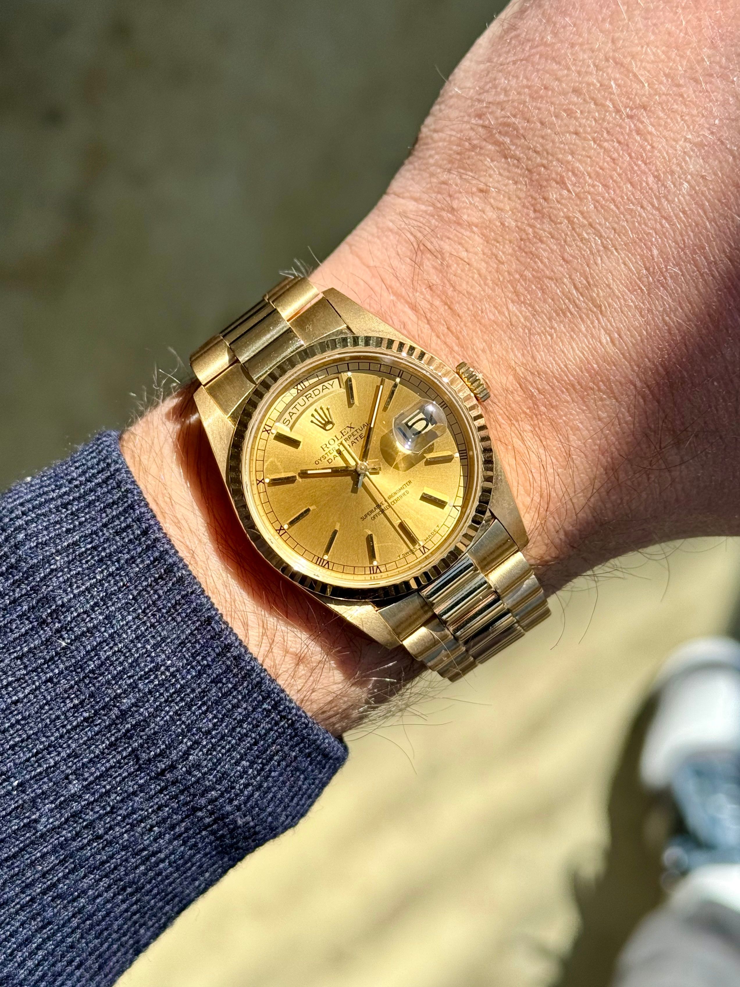 Rolex Day-Date 18238 Gold 1989 2