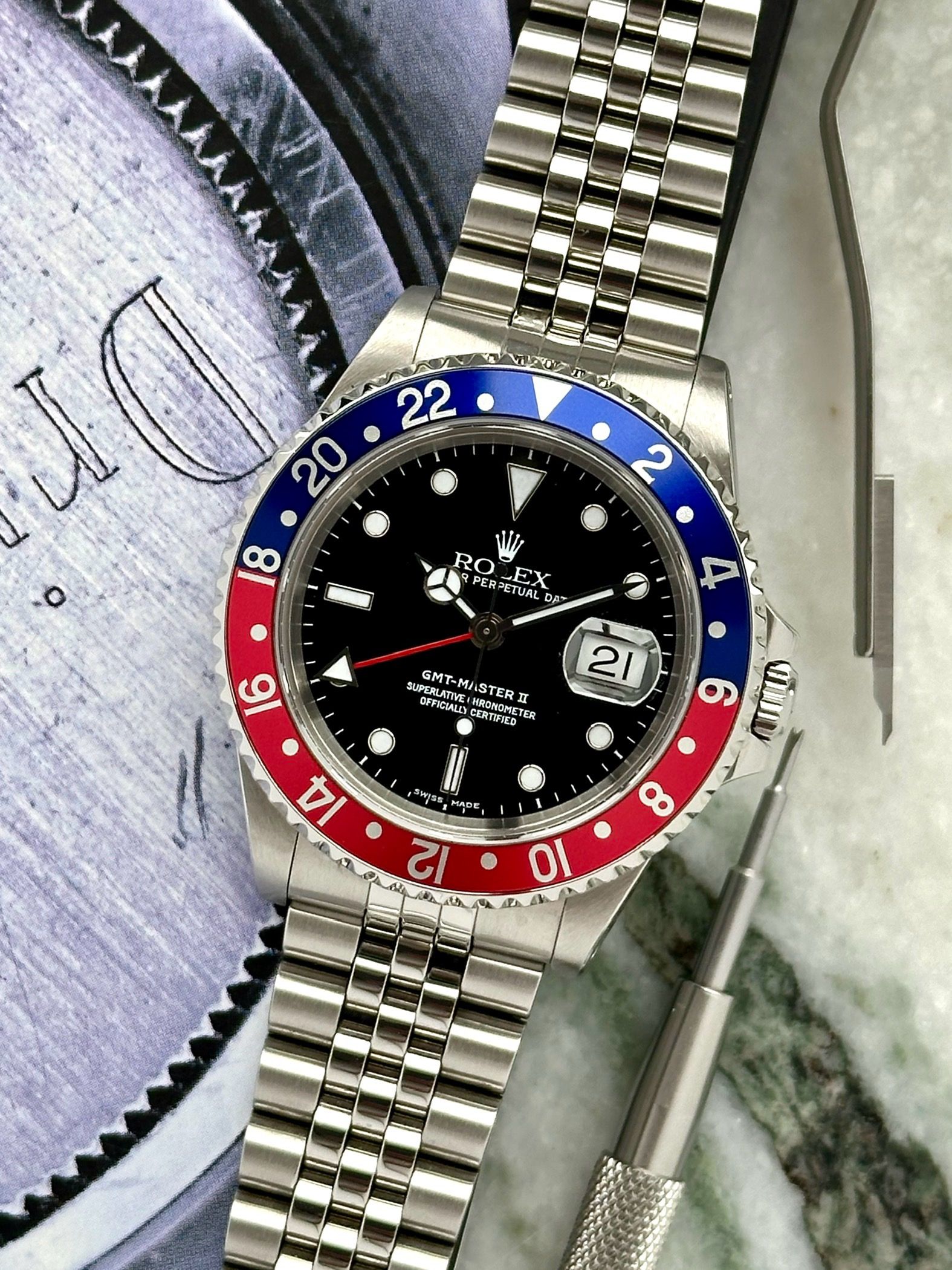 Gmt master 2 online pepsi rolex