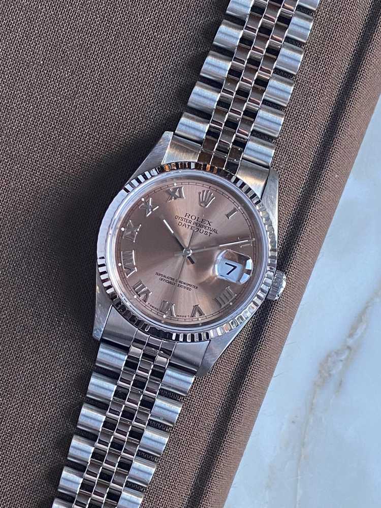 Featured image for Rolex Datejust "rose" 16234  1996 with original box and papers
