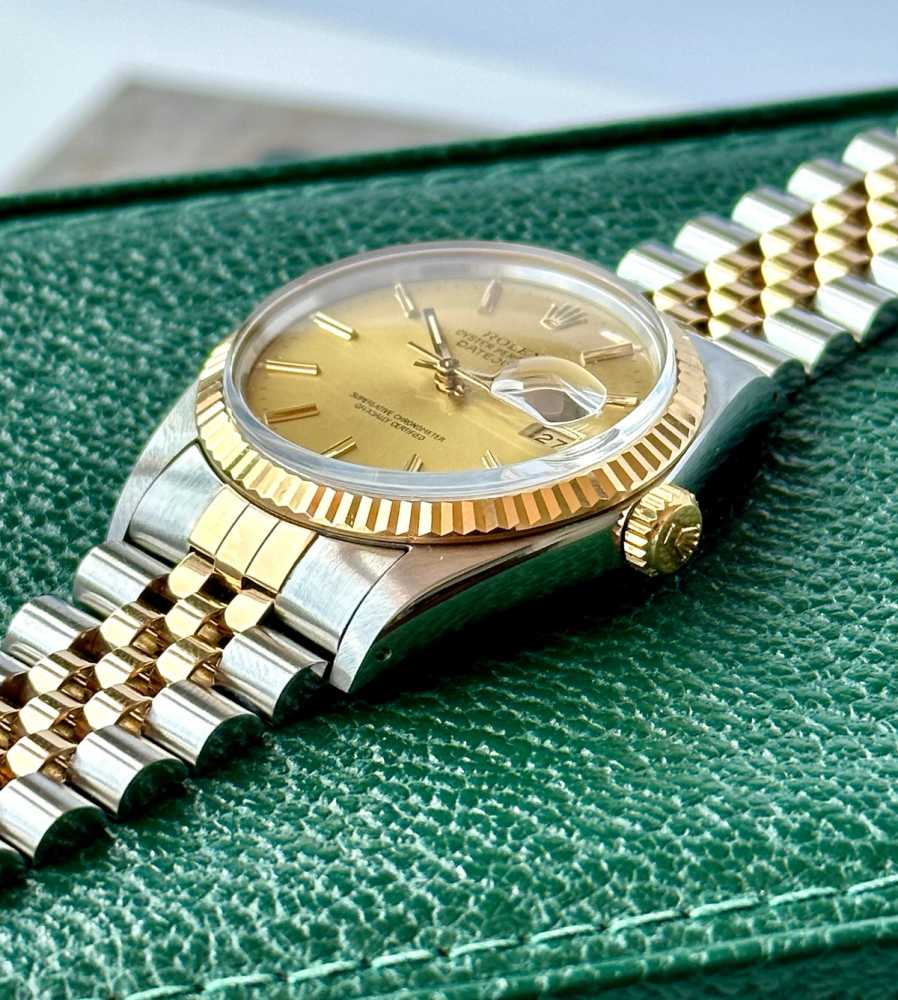 Image for Rolex Datejust 16013 Gold 1988 with original box and papers