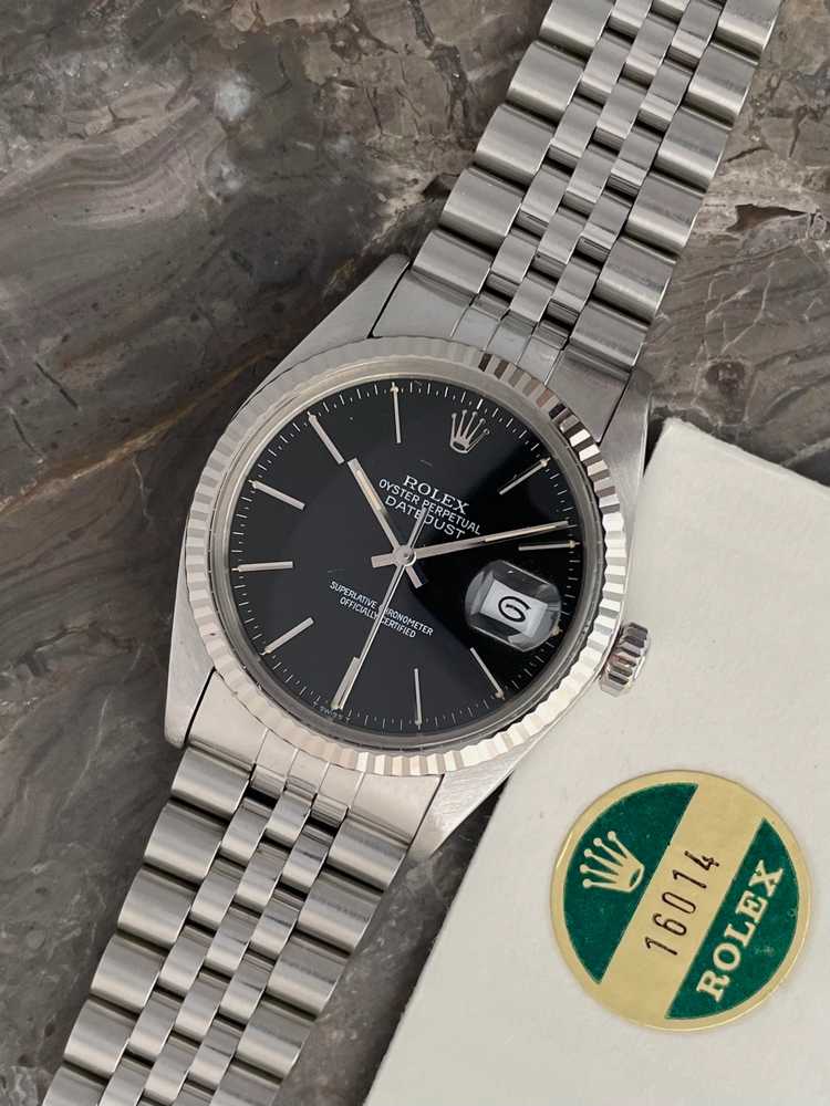 Rolex Black with original box and papers