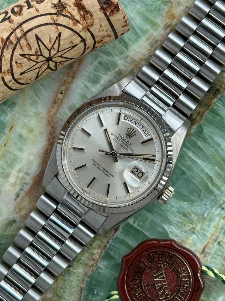 Image for Rolex Day-Date 1803-9 Silver 1975 