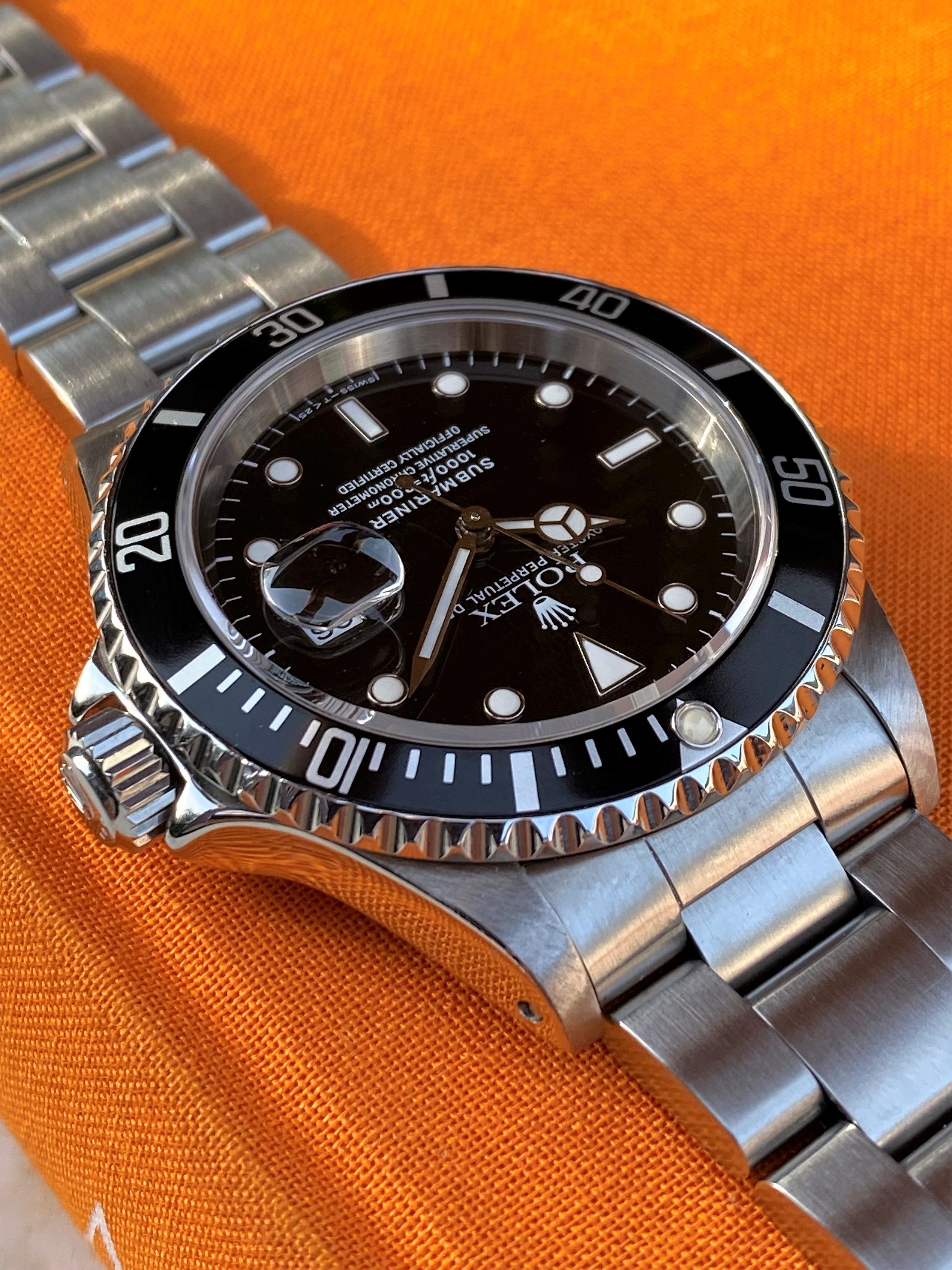 Rolex Submariner 16610 Black 1995