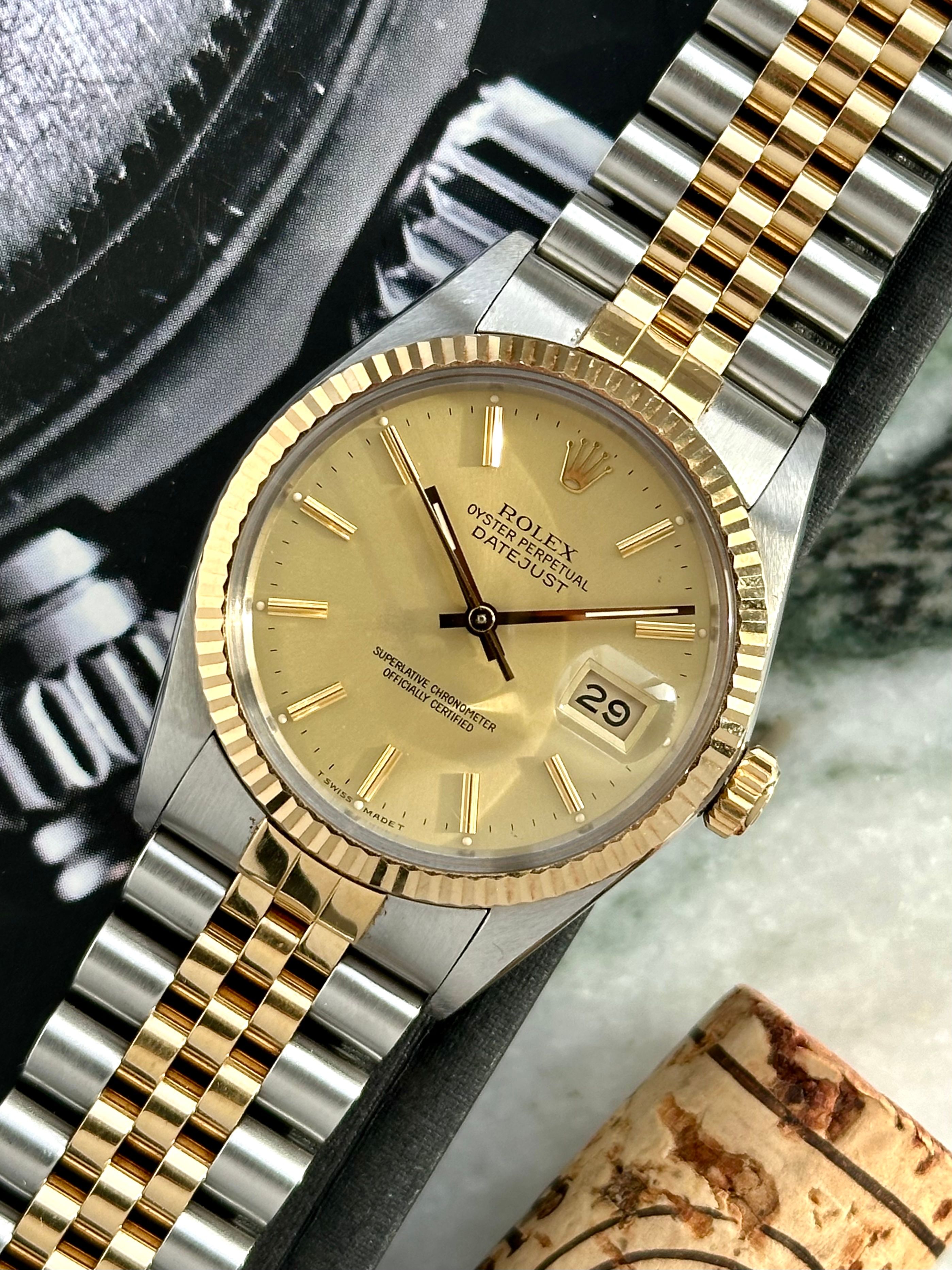 Rolex Datejust 16013 Gold 1988