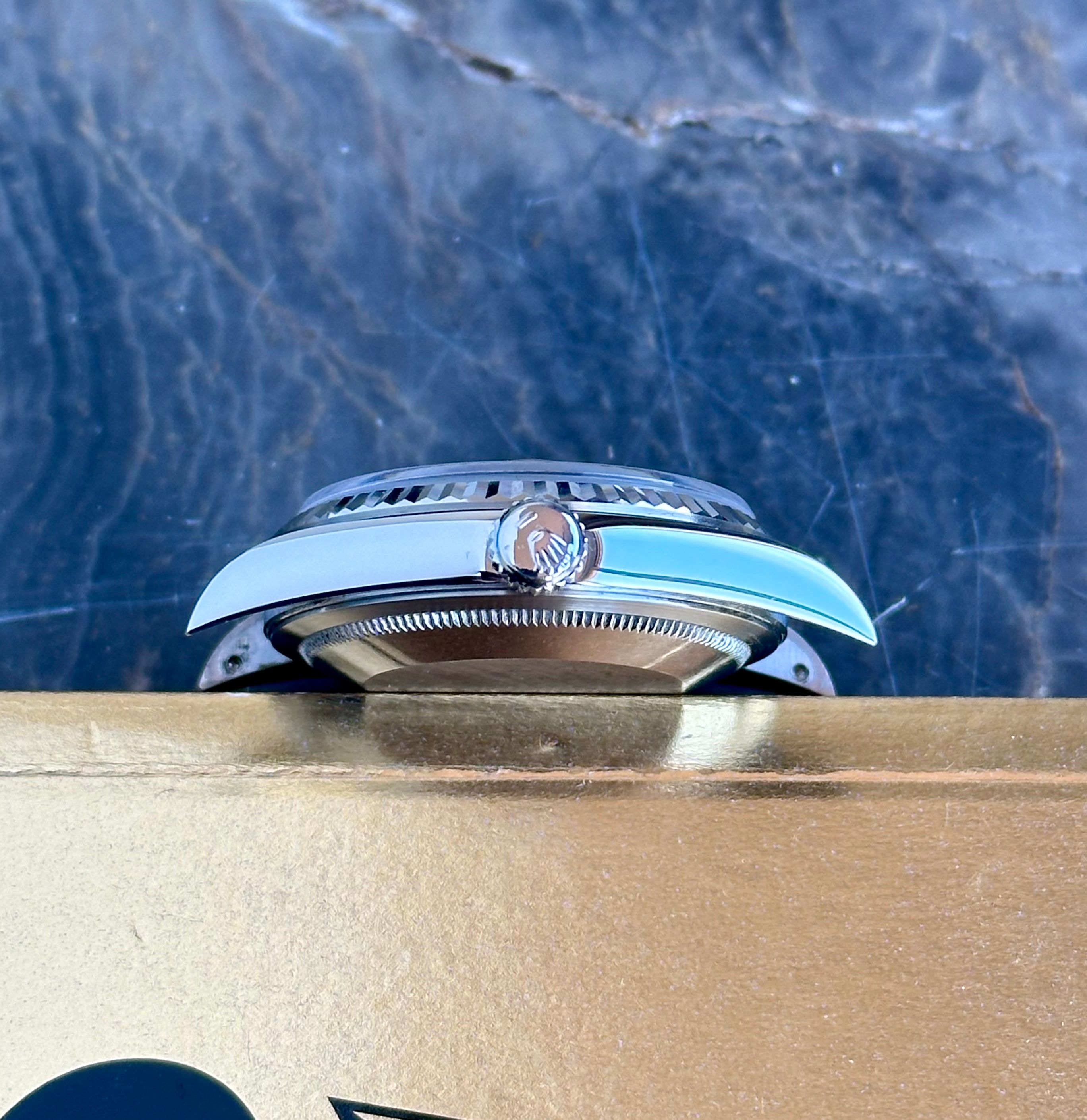 Rolex Datejust 16234 Blue 1995 with original box and papers 2