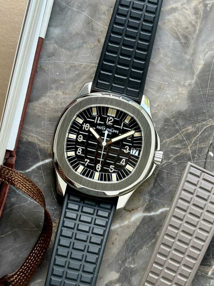 Featured image for Patek Philippe Aquanaut "Tritium" 5065 Black 2001 with original box and papers