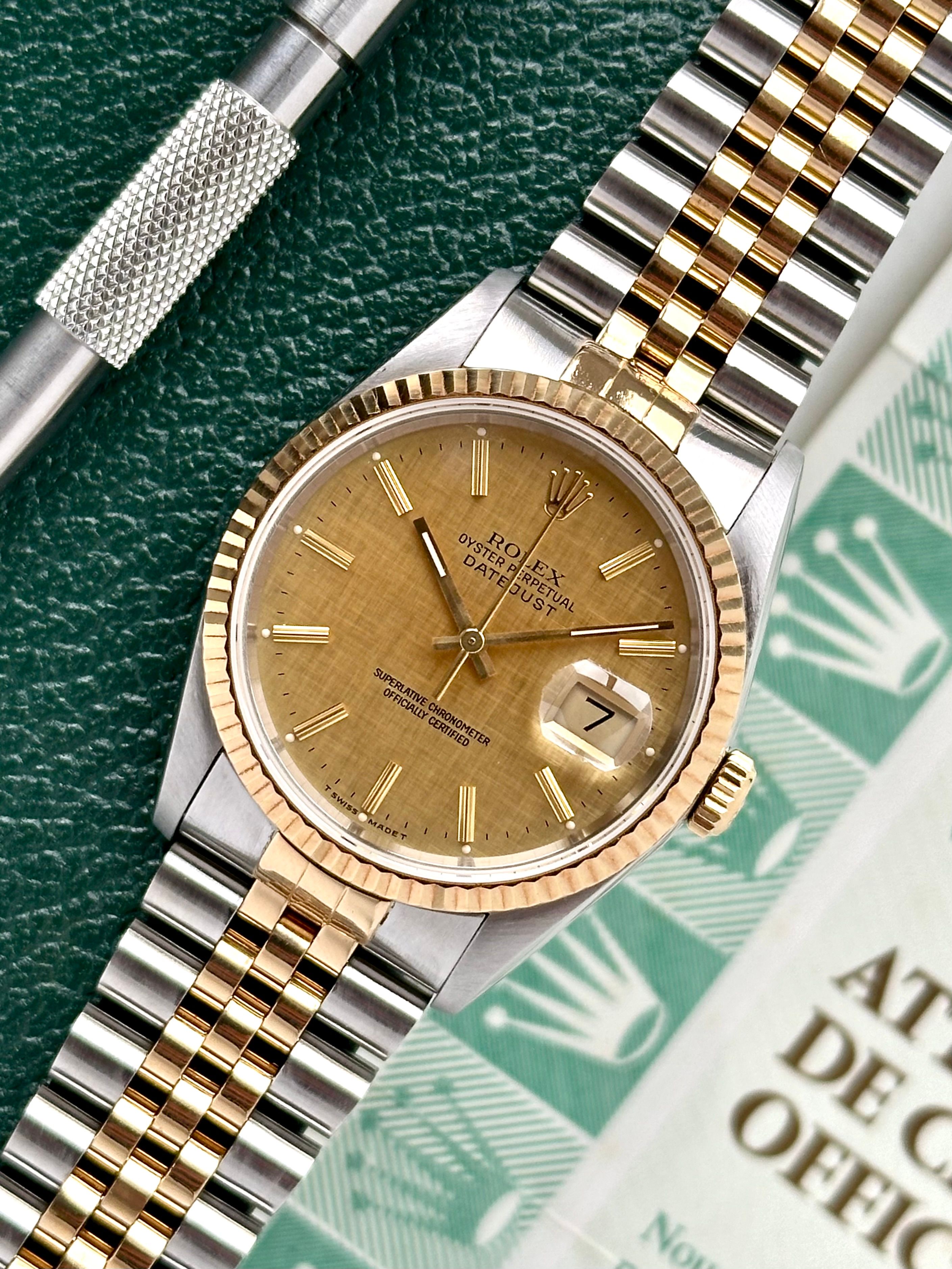 Linen datejust online