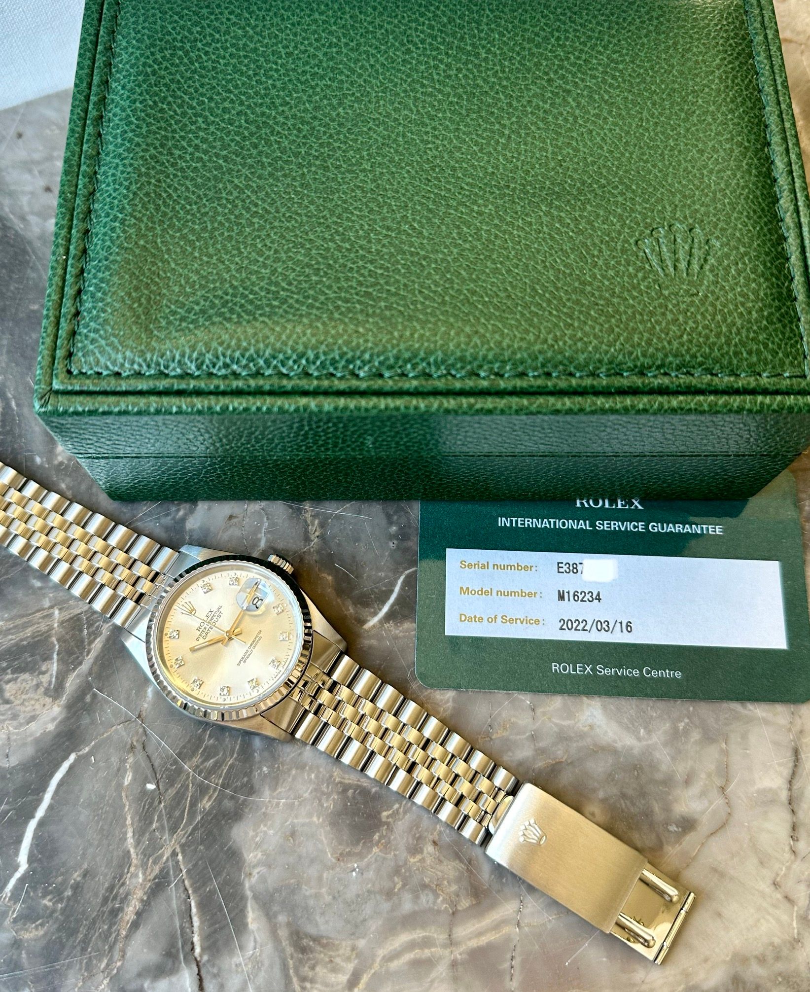 ROLEX DATEJUST 箱・冊子 OEM ROLEX Datejust Watch Box FULL SET 116233 116234 116200