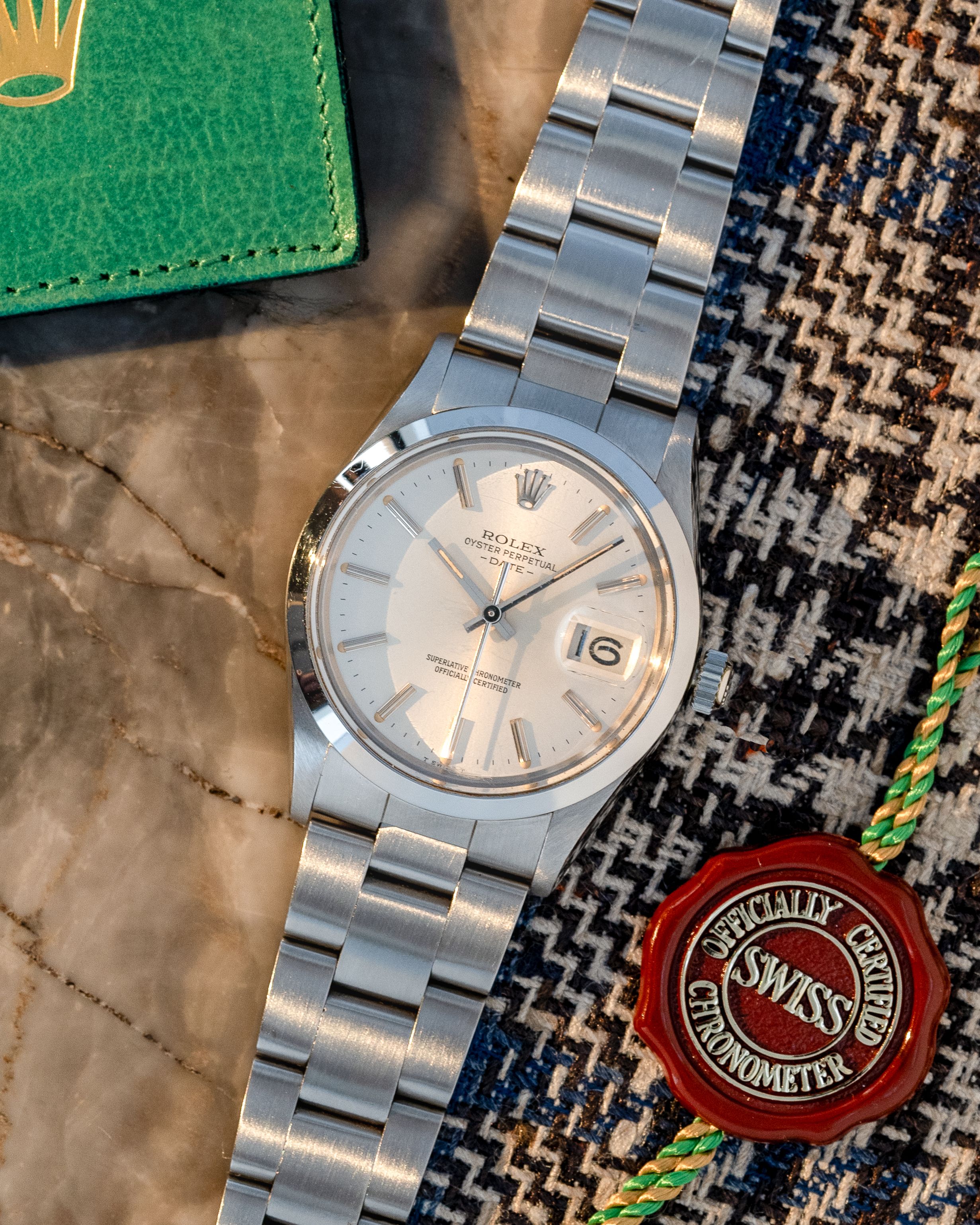 Silver rolex hotsell oyster perpetual datejust