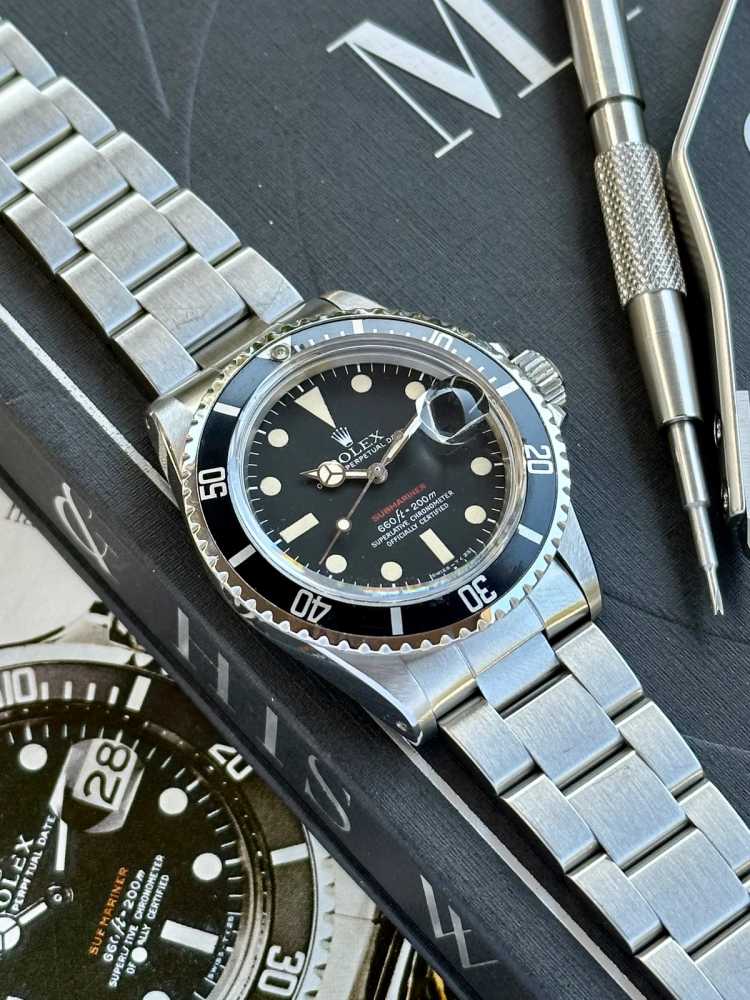Image for Rolex Submariner "Red" 1680 Black 1973 