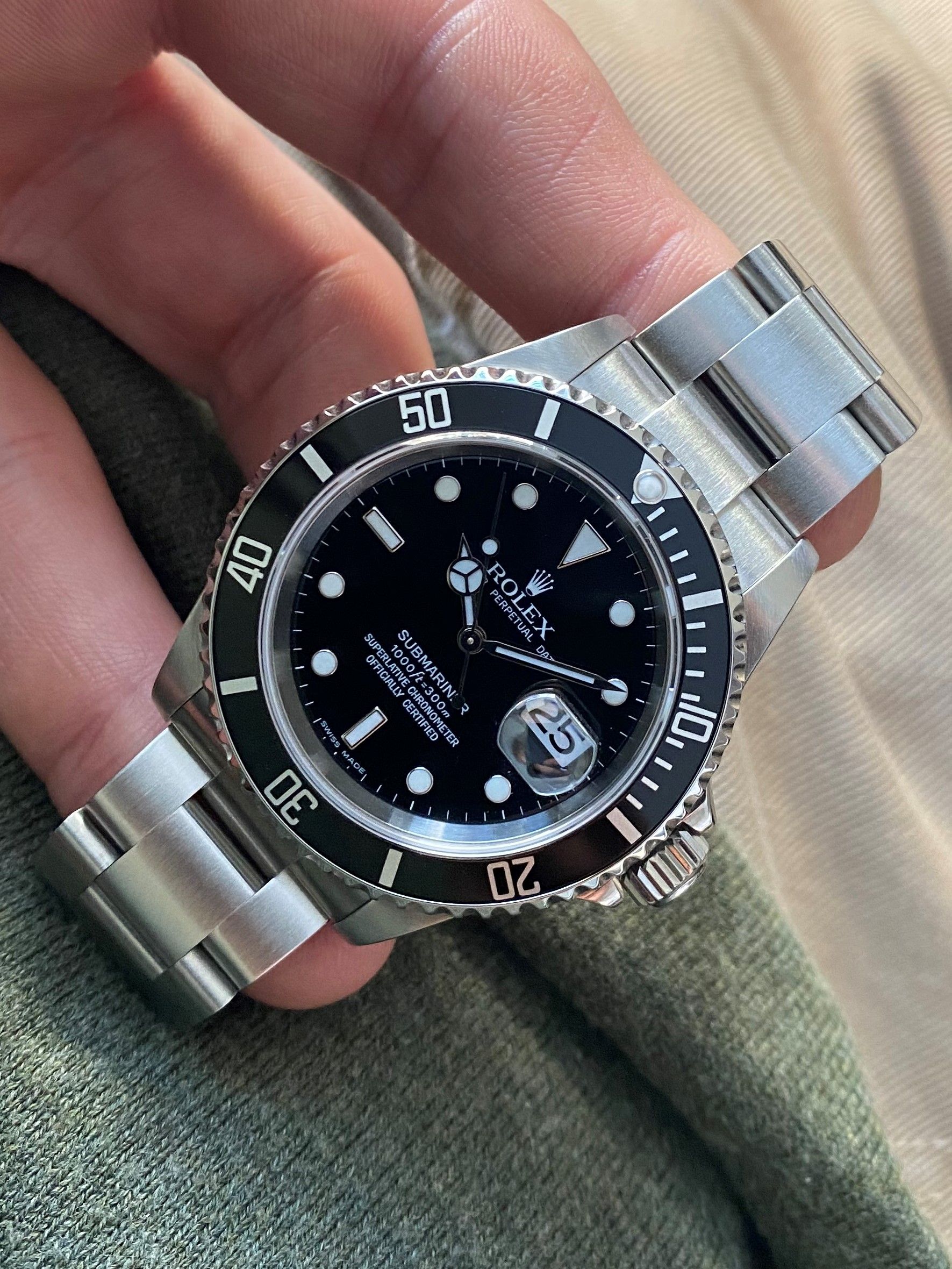 Rolex submariner online 2005