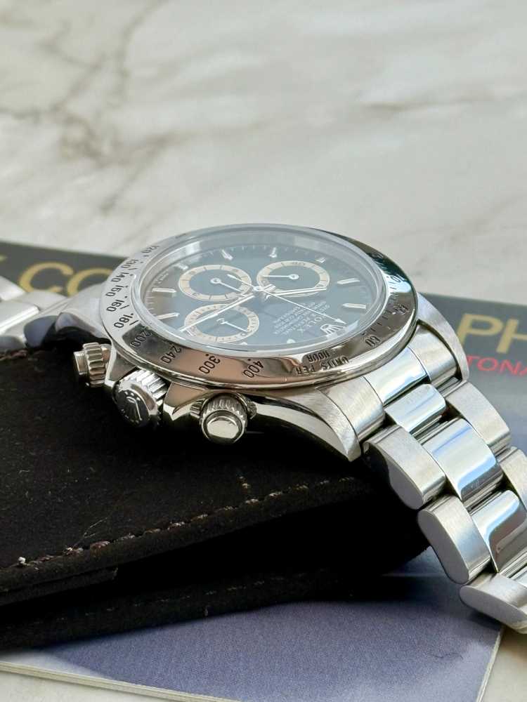 Image for Rolex Daytona "Patrizzi" 16520 Black 1996 with original box and papers