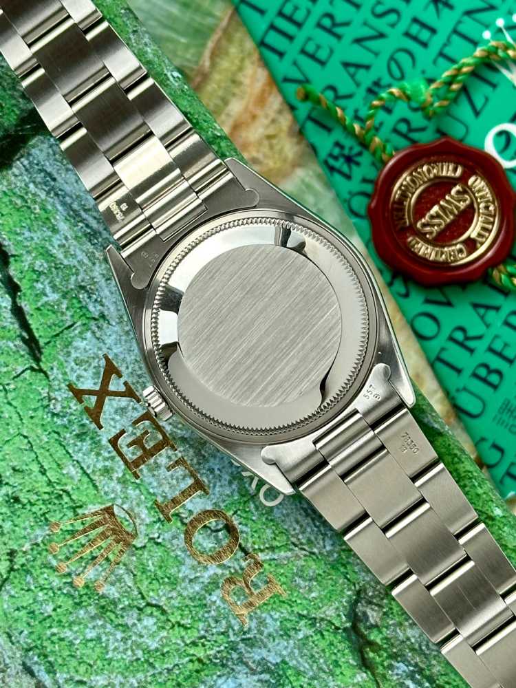 Image for Rolex Oyster Perpetual Date 15200 Silver 1990 with original box and papers