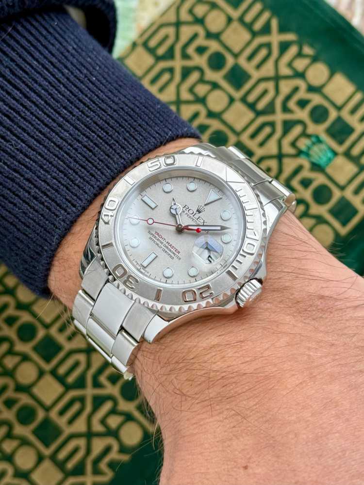 Image for Rolex Yacht-Master 16622 Silver 2004 