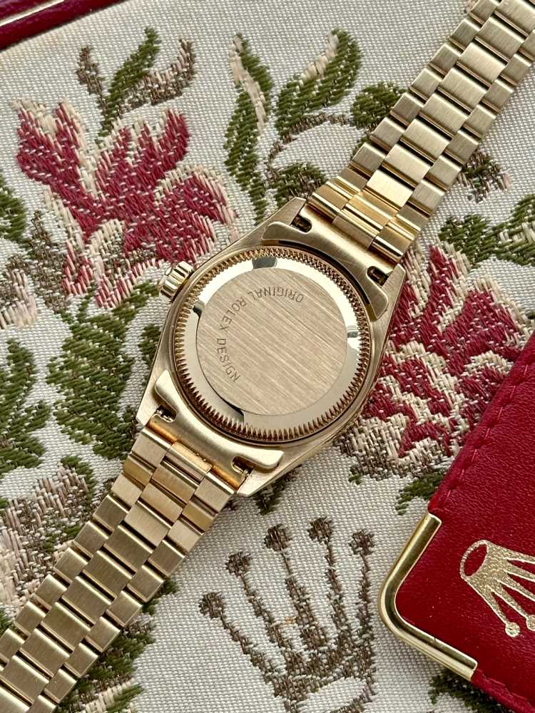 Image for Rolex Lady-Datejust "Diamond" 69178G Gold 1989 with original box and papers 3