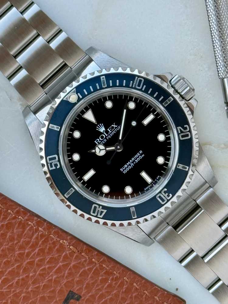 Image for Rolex Submariner 14060 Black 1995 with original box and papers