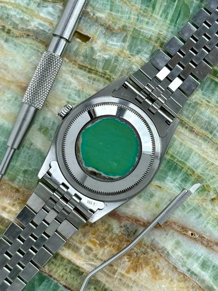 Image for Rolex Datejust 16234 Black 1997 with original box and papers 2