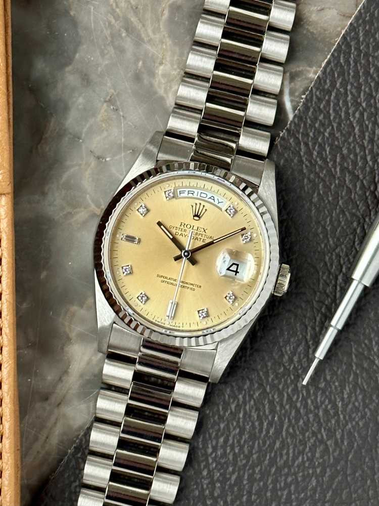 Featured image for Rolex Day-Date 18239 Tropical 1993 