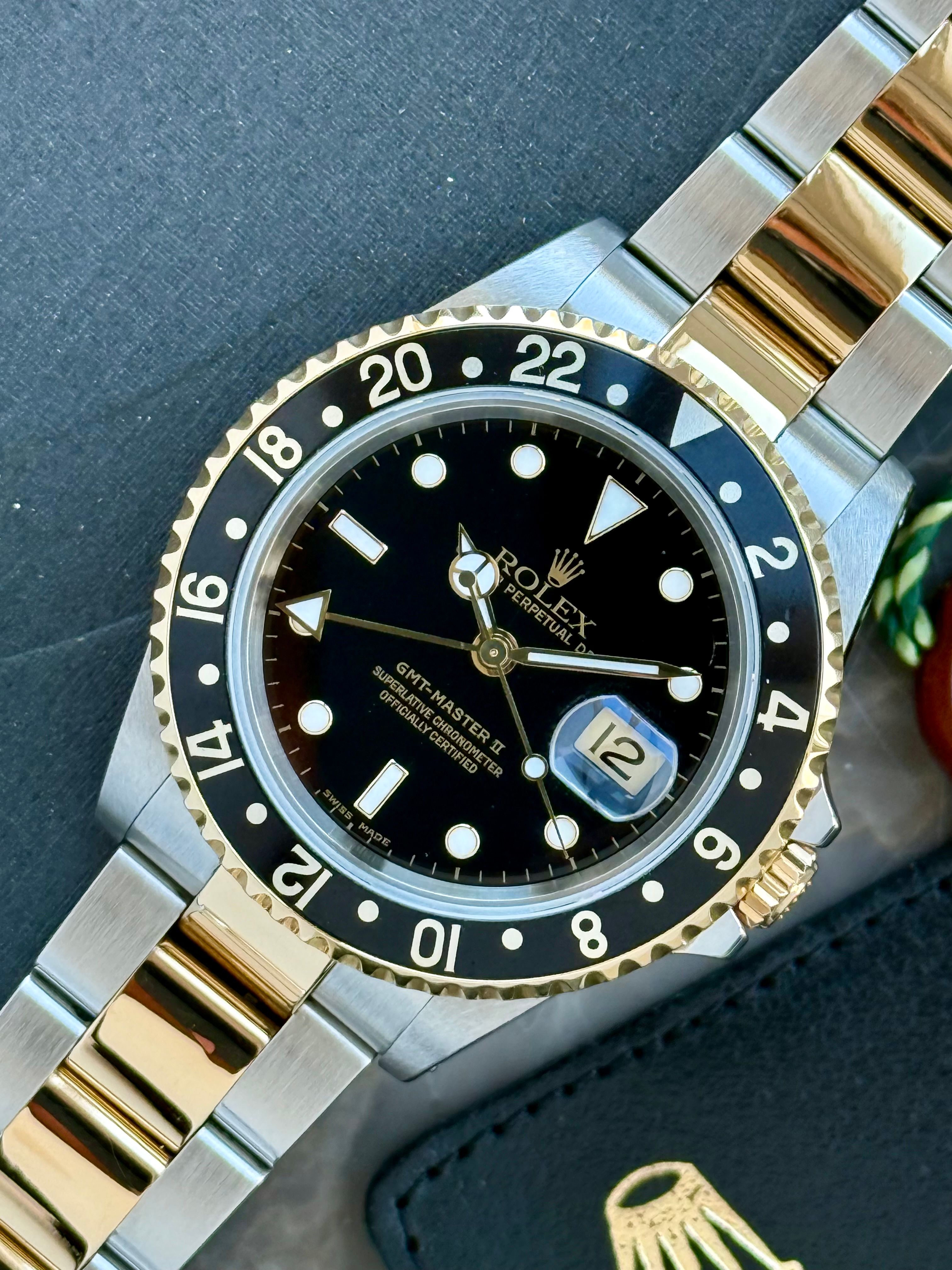 Rolex GMT-Master 2 16713 Black 1999