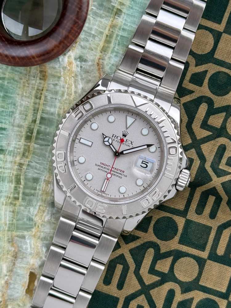 Featured image for Rolex Yacht-Master 16622 Silver 2004 