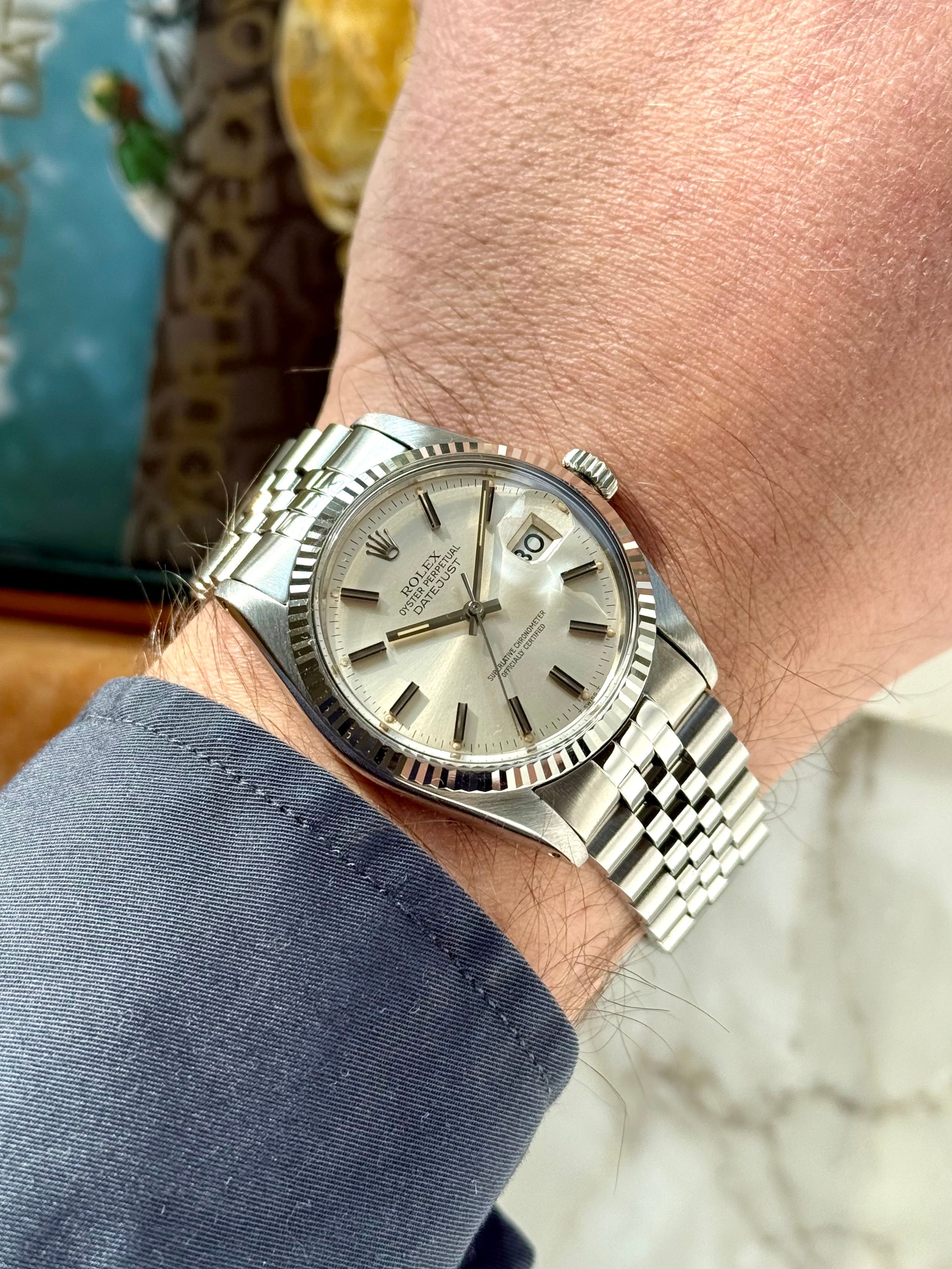 Rolex Datejust 16014 Silver 1982 with original box and papers 2
