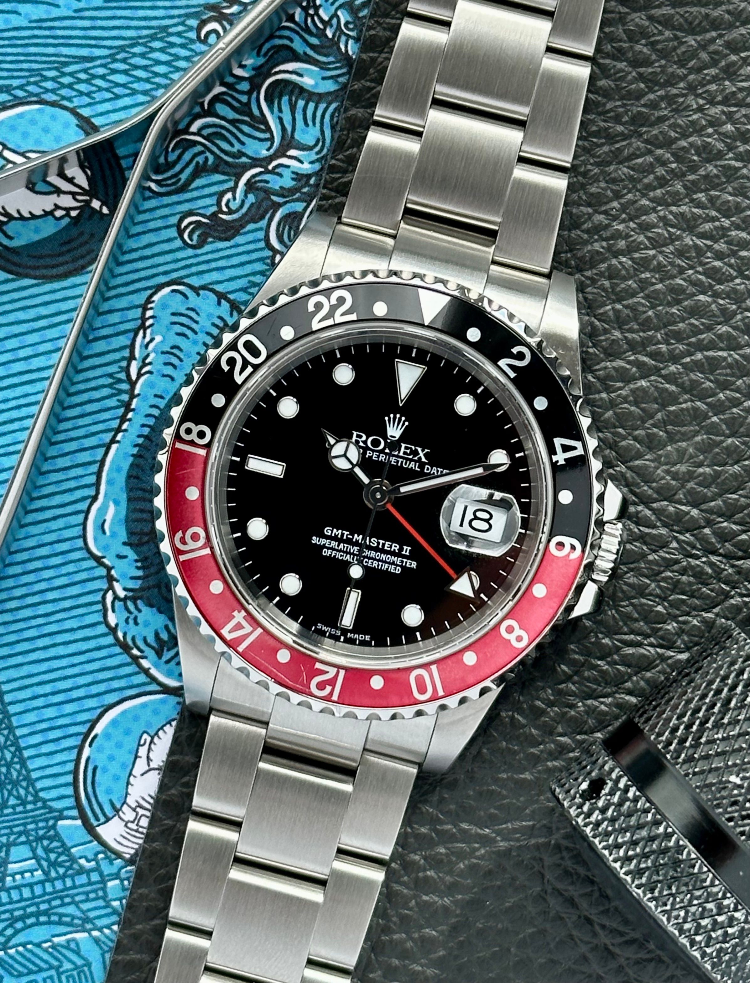 Rolex gmt master 2025 ii coca cola