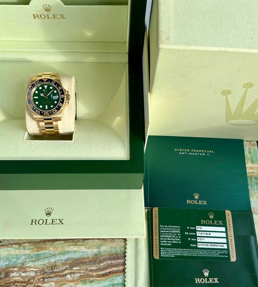 Image for Rolex GMT-Master 2 116718LN  2009 with original box and papers