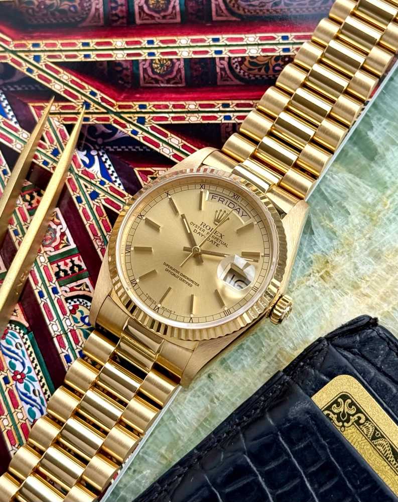 Image for Rolex Day-Date 18038 Gold 1987 2