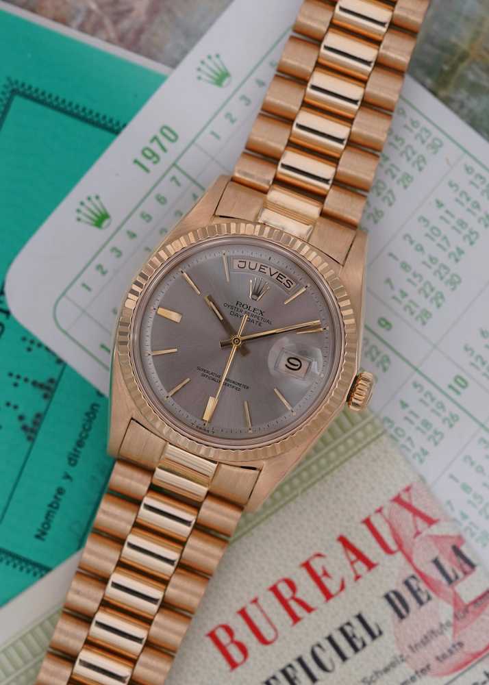 Featured image for Rolex Day-Date 1803 Grey 1968 