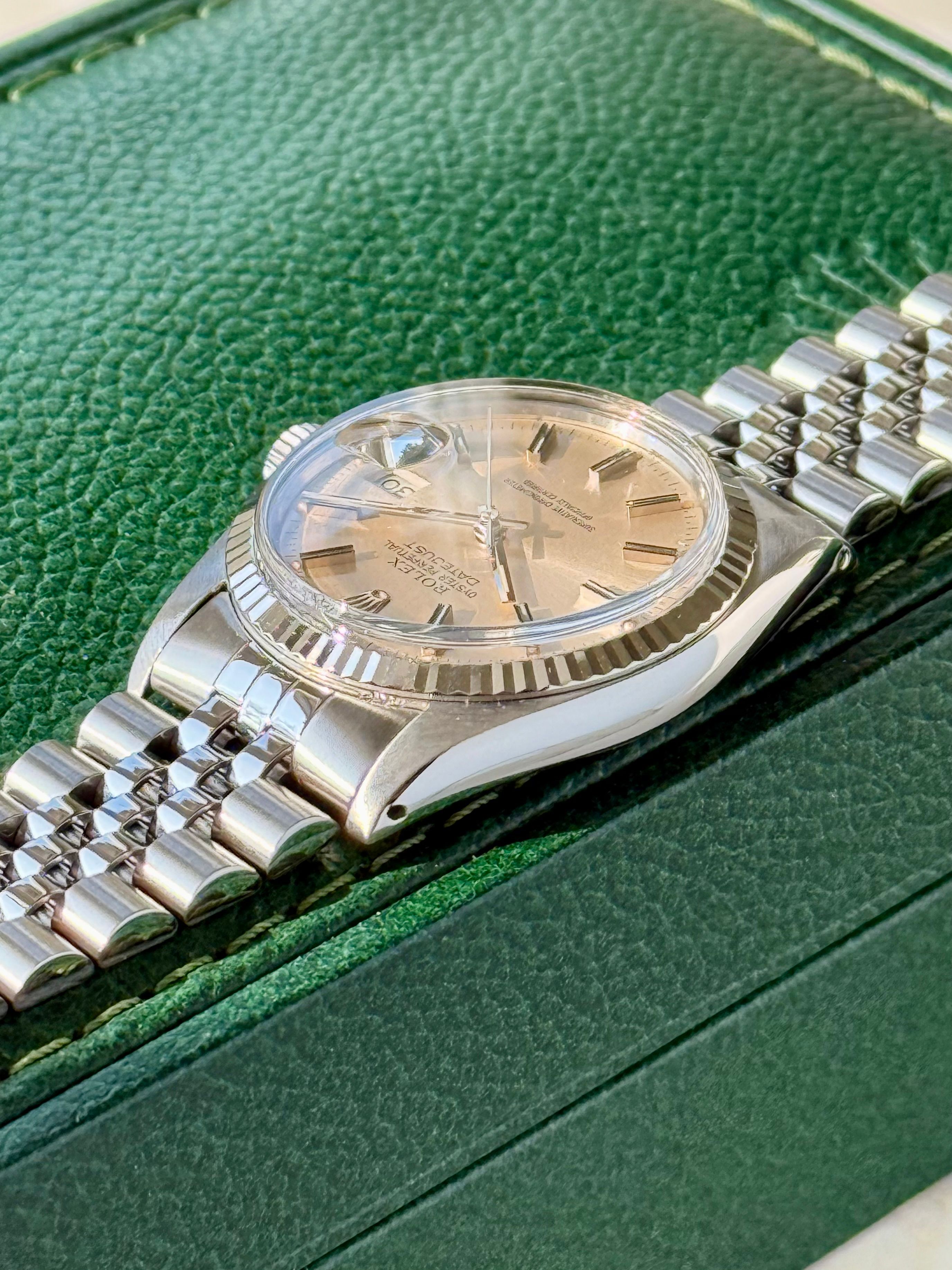 Rolex Datejust 16014 Silver 1982 with original box and papers 2