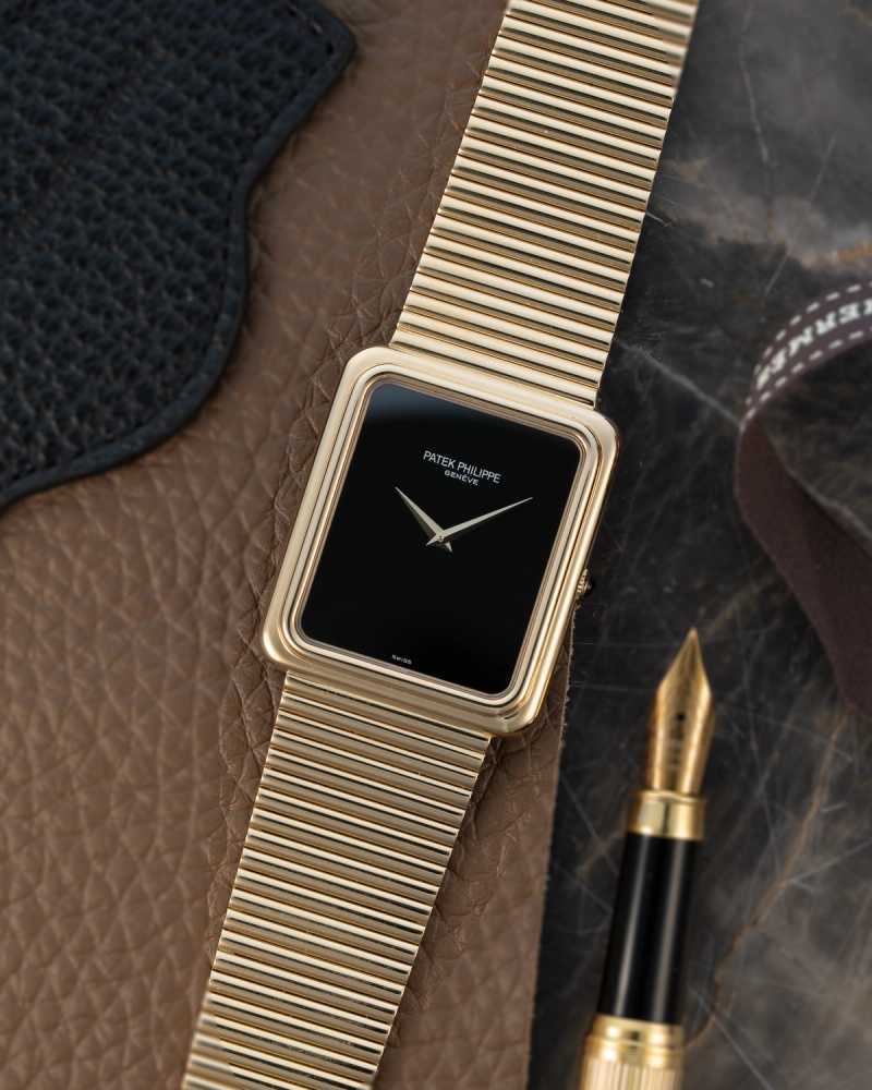 Featured image for Patek Philippe Gondolo "Onyx" 3649 Black 1977 with original box and papers
