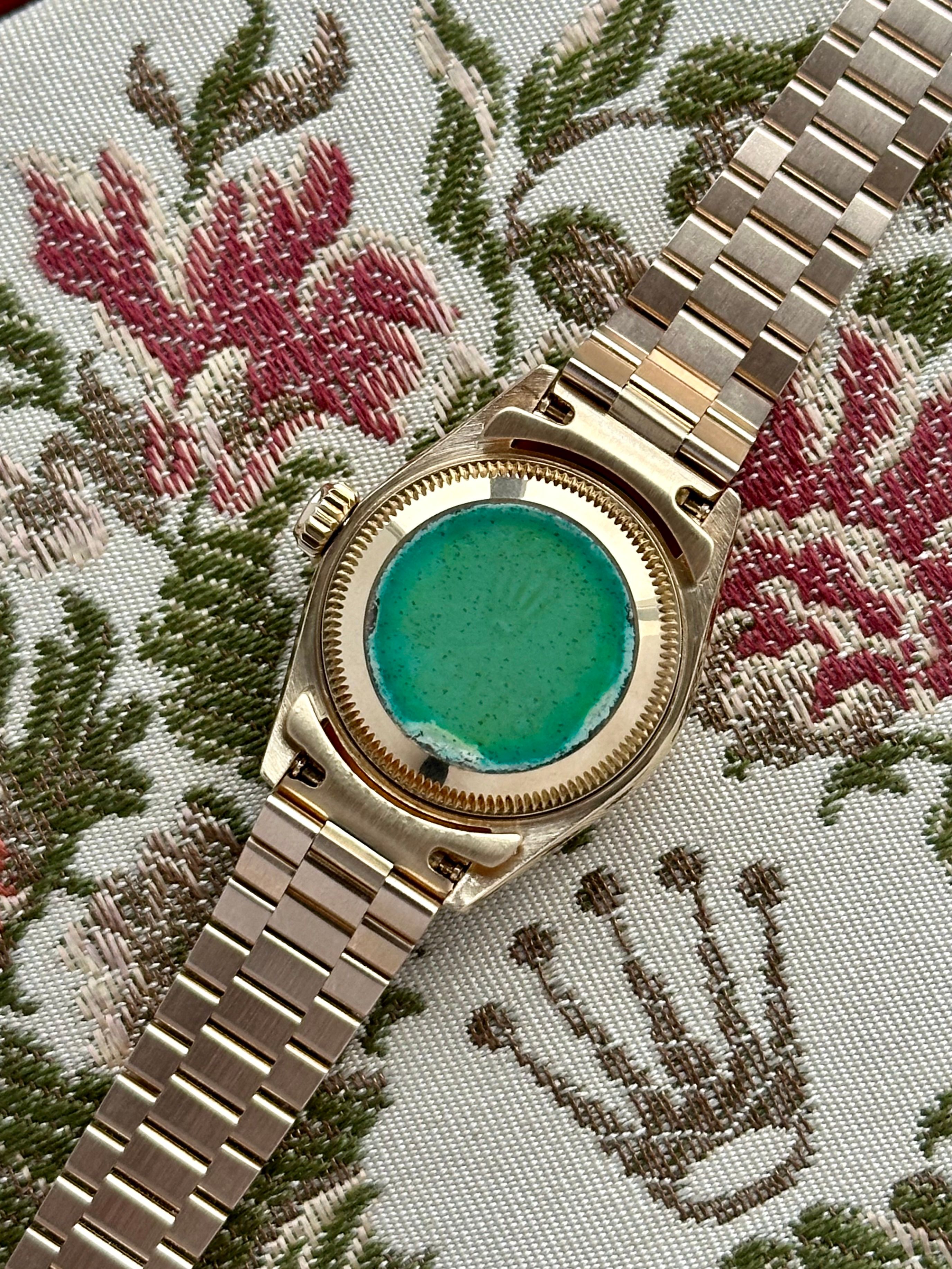 中古 ロレックス ROLEX 69178 96番(1986年頃製造) シルバータペストリー レディース 腕時計 Rolex Lady-Datejust 