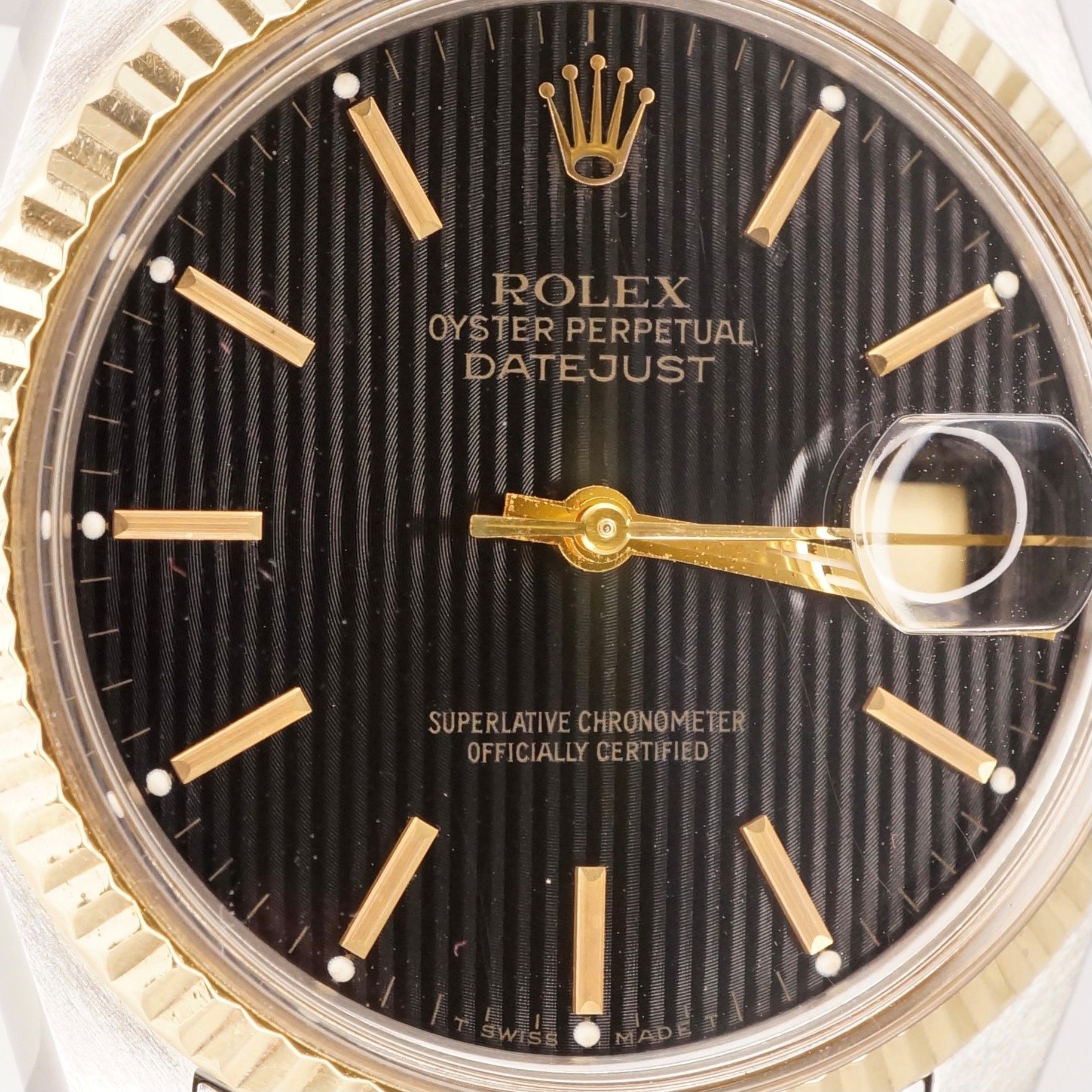 Rolex tapestry dial cheap rare