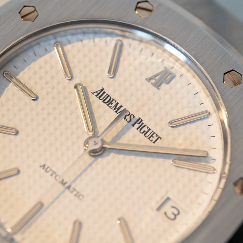 Image for Audemars Piguet Royal Oak "White dial" 14790ST White 1996 with original box and papers