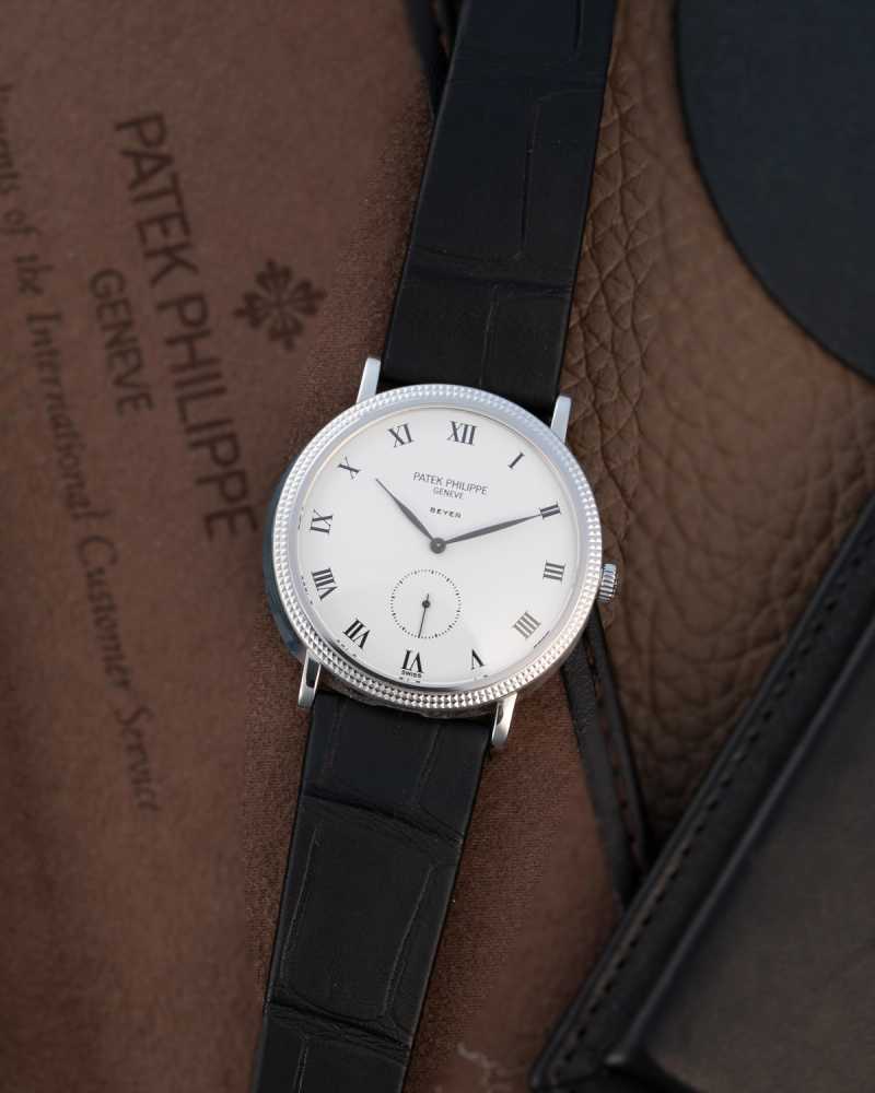 Featured image for Patek Philippe Calatrava "Beyer" 3919 White 1990 