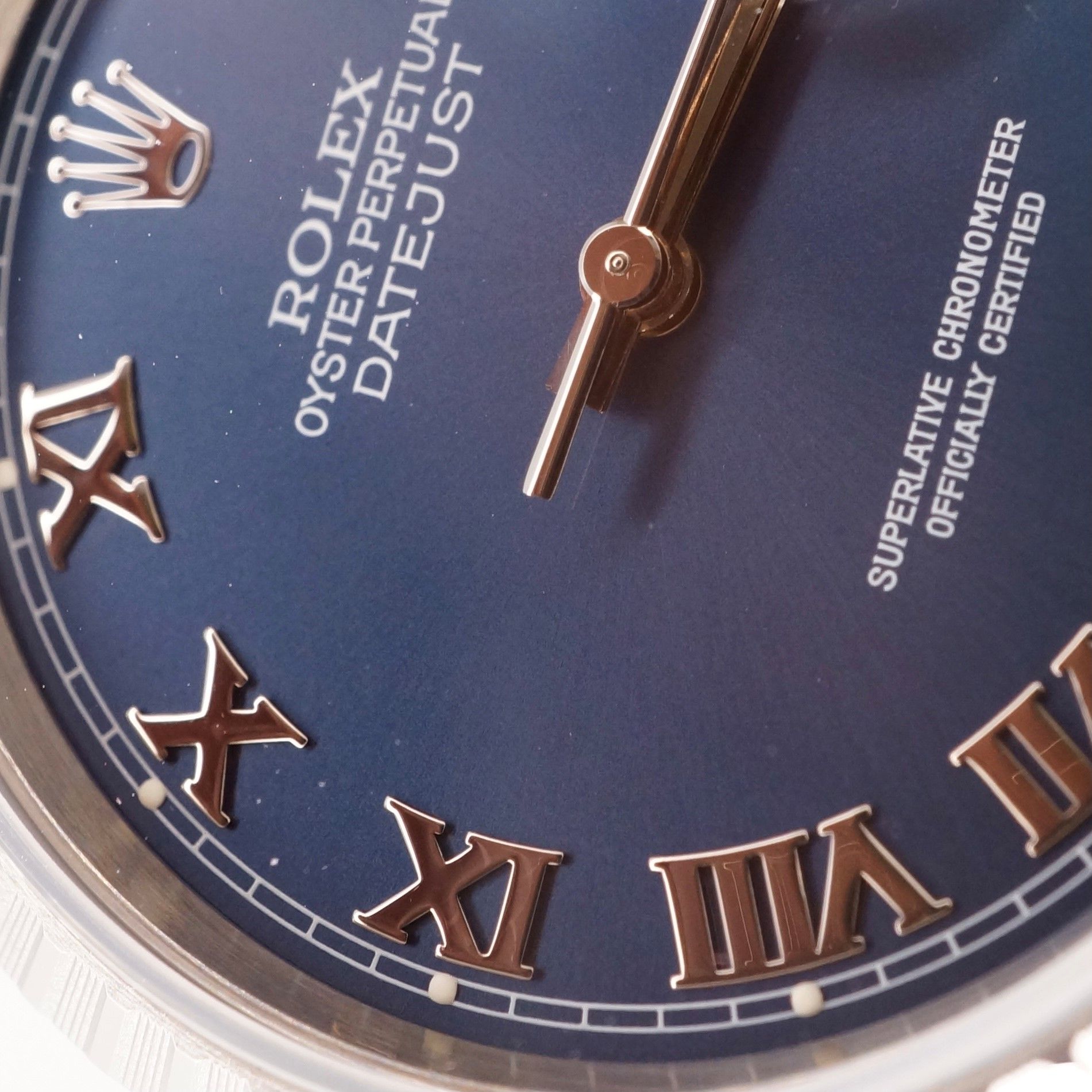 Rolex Datejust 16220 Roman Blue 1991